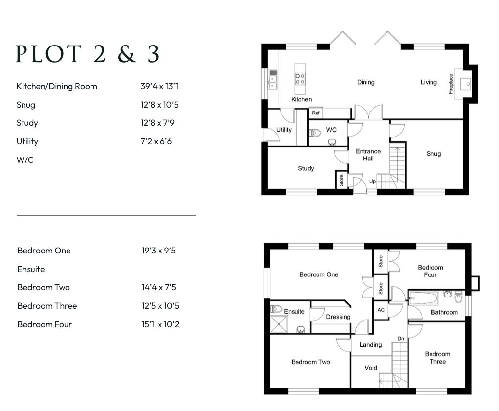 Plot 2, The Maypoles, Mill End Green, Great Dunmow floorplan