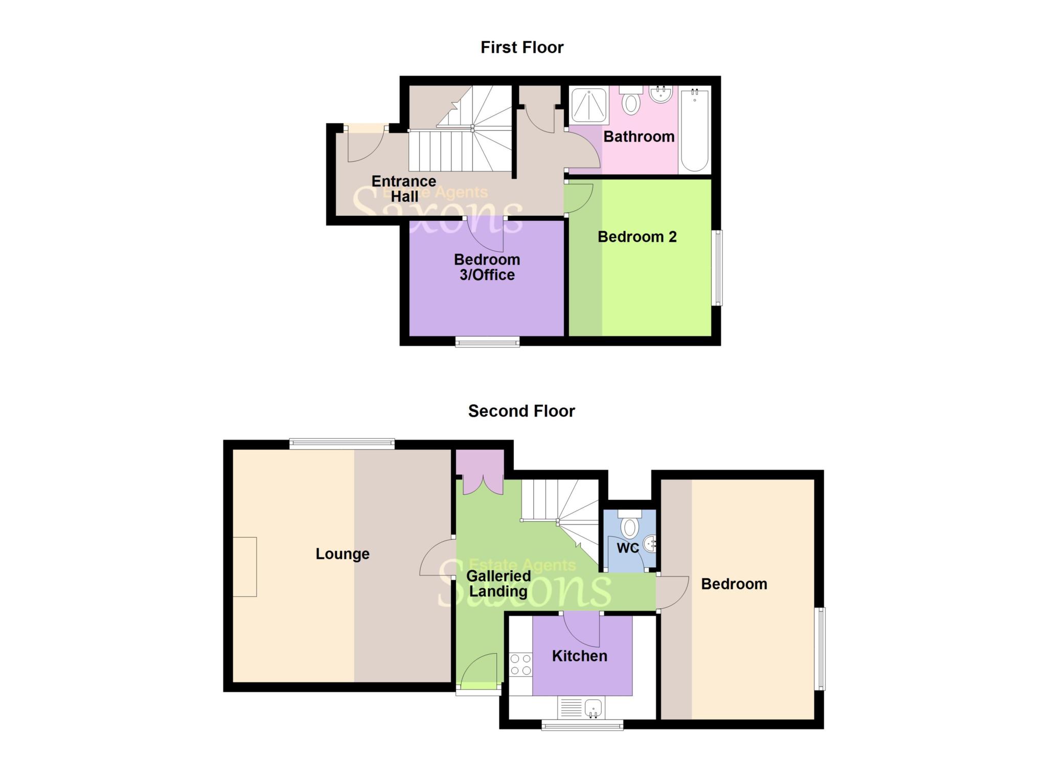 Flat 8 Woodcliff, South Road, Weston-super-Mare floorplan