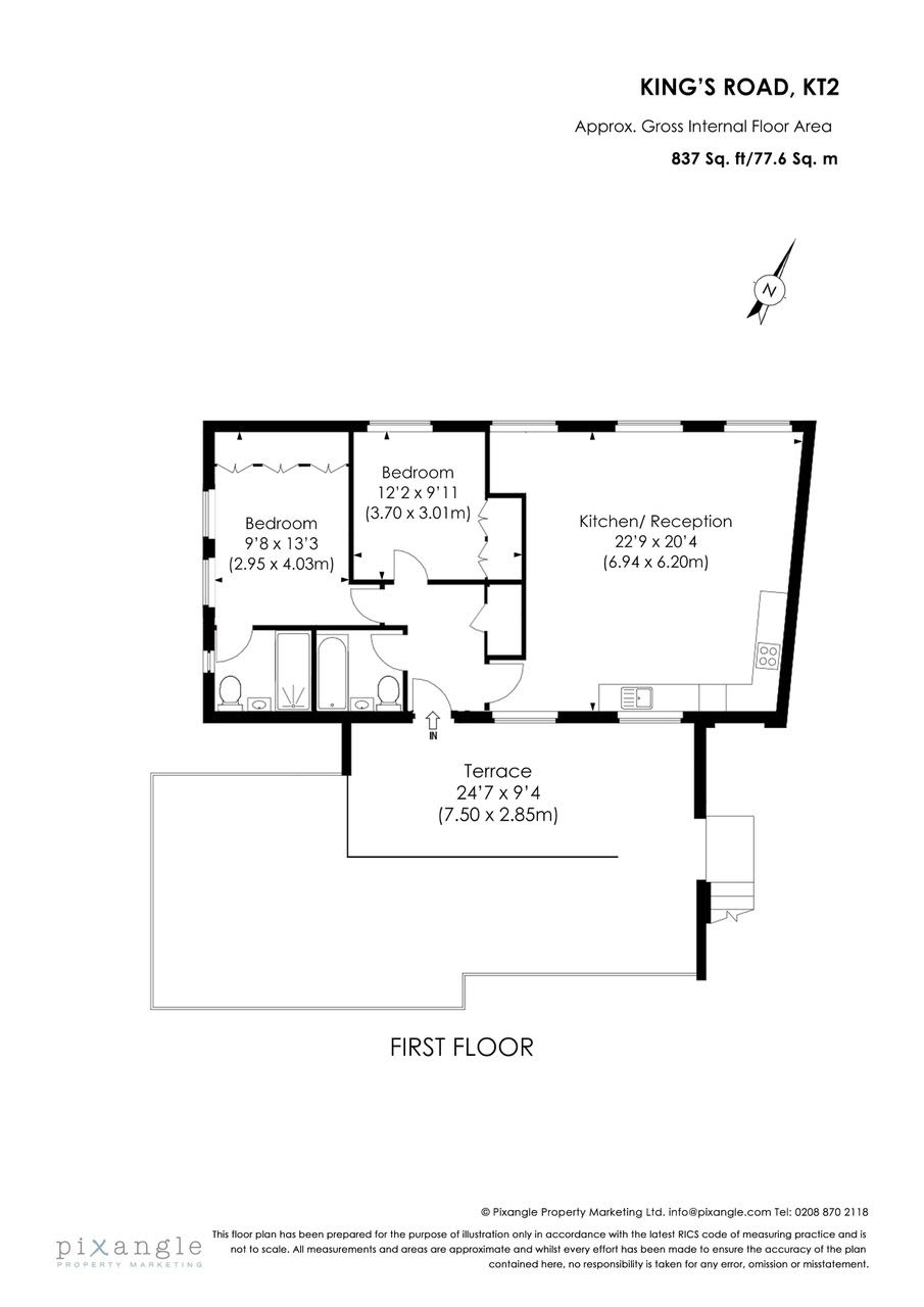 177b, Kings Road, Kingston Upon Thames floorplan