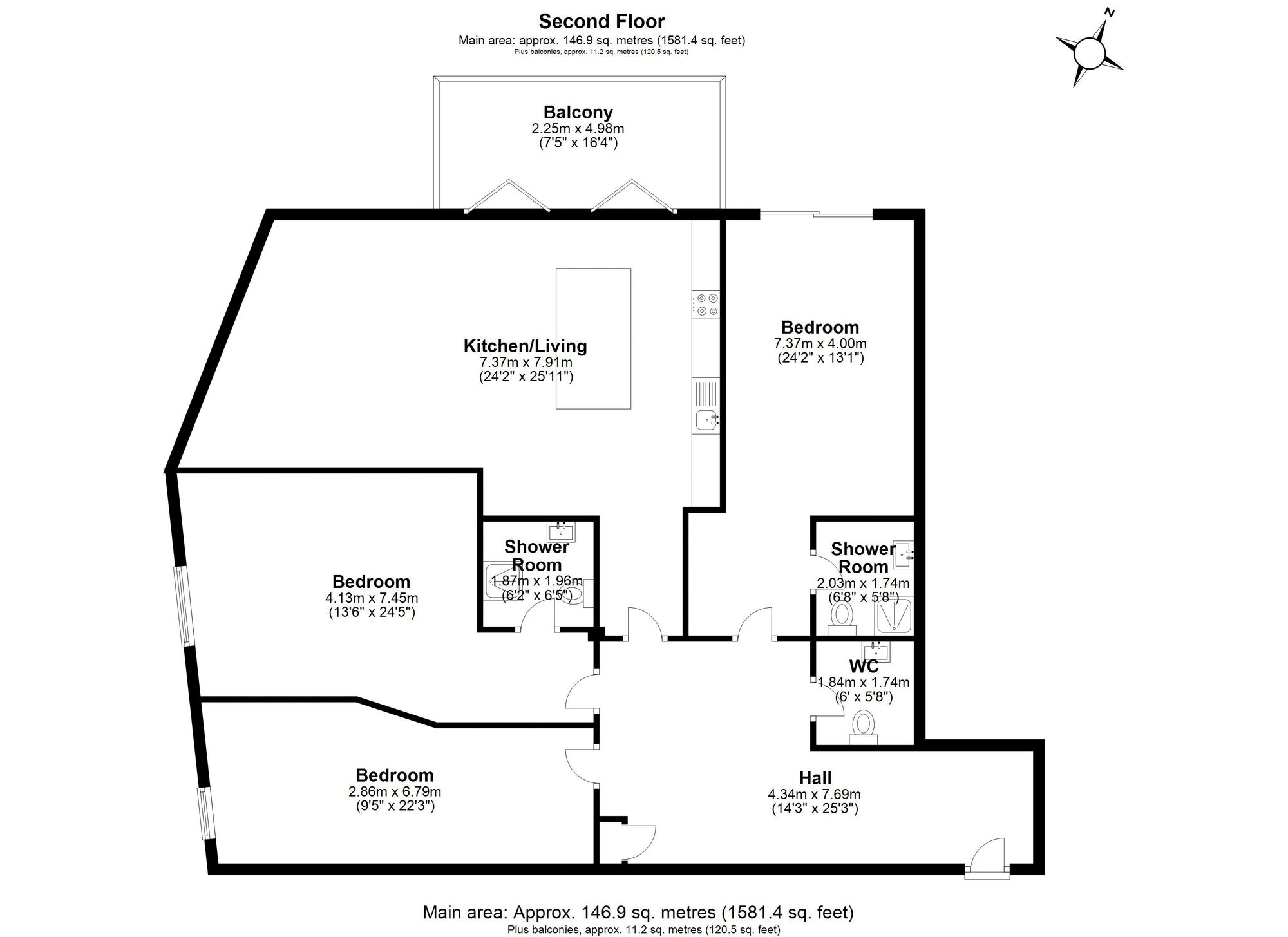 11 Impact House 181-185 High Road, Chigwell floorplan
