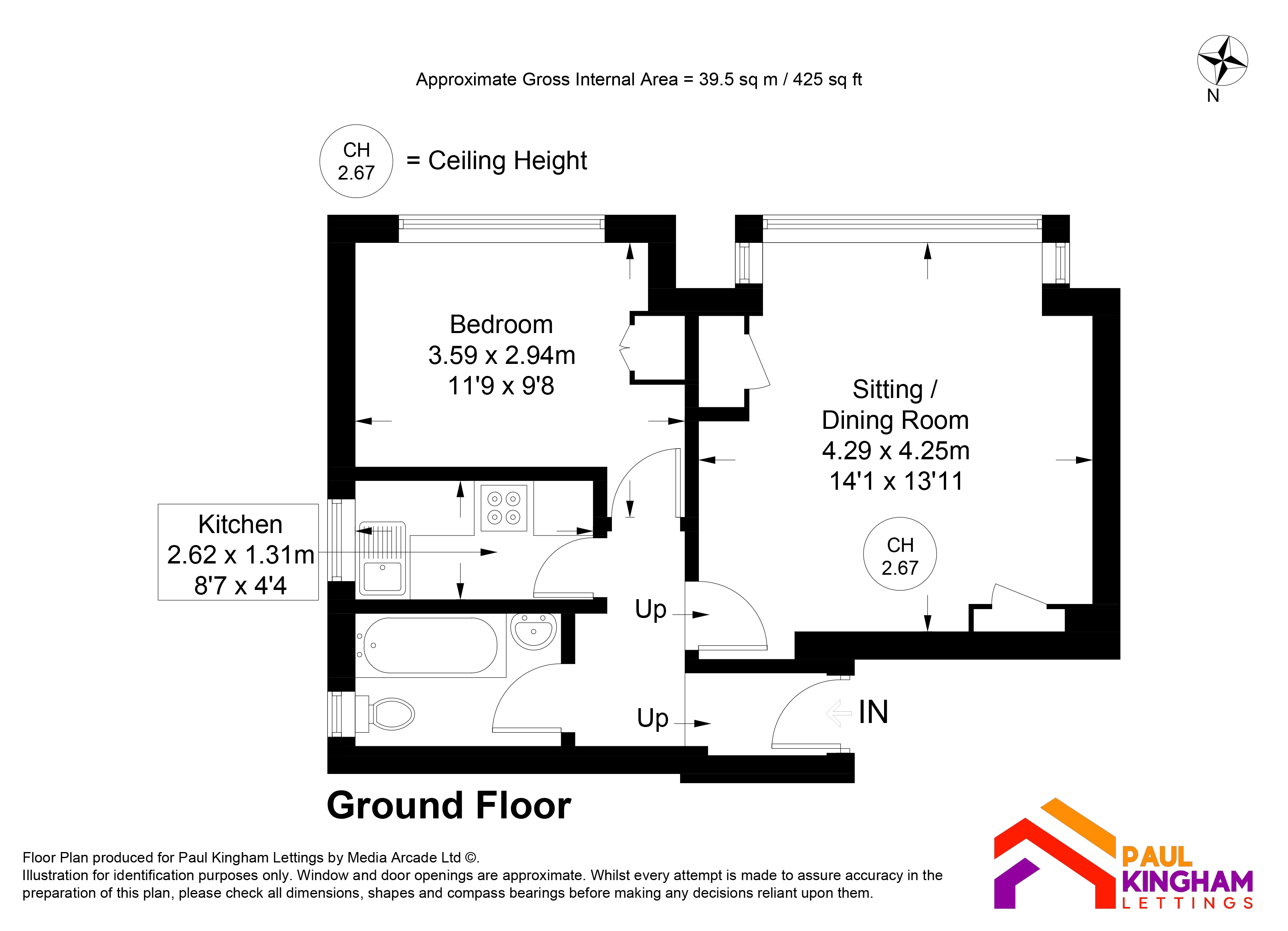 Myddleton Road, Uxbridge floorplan