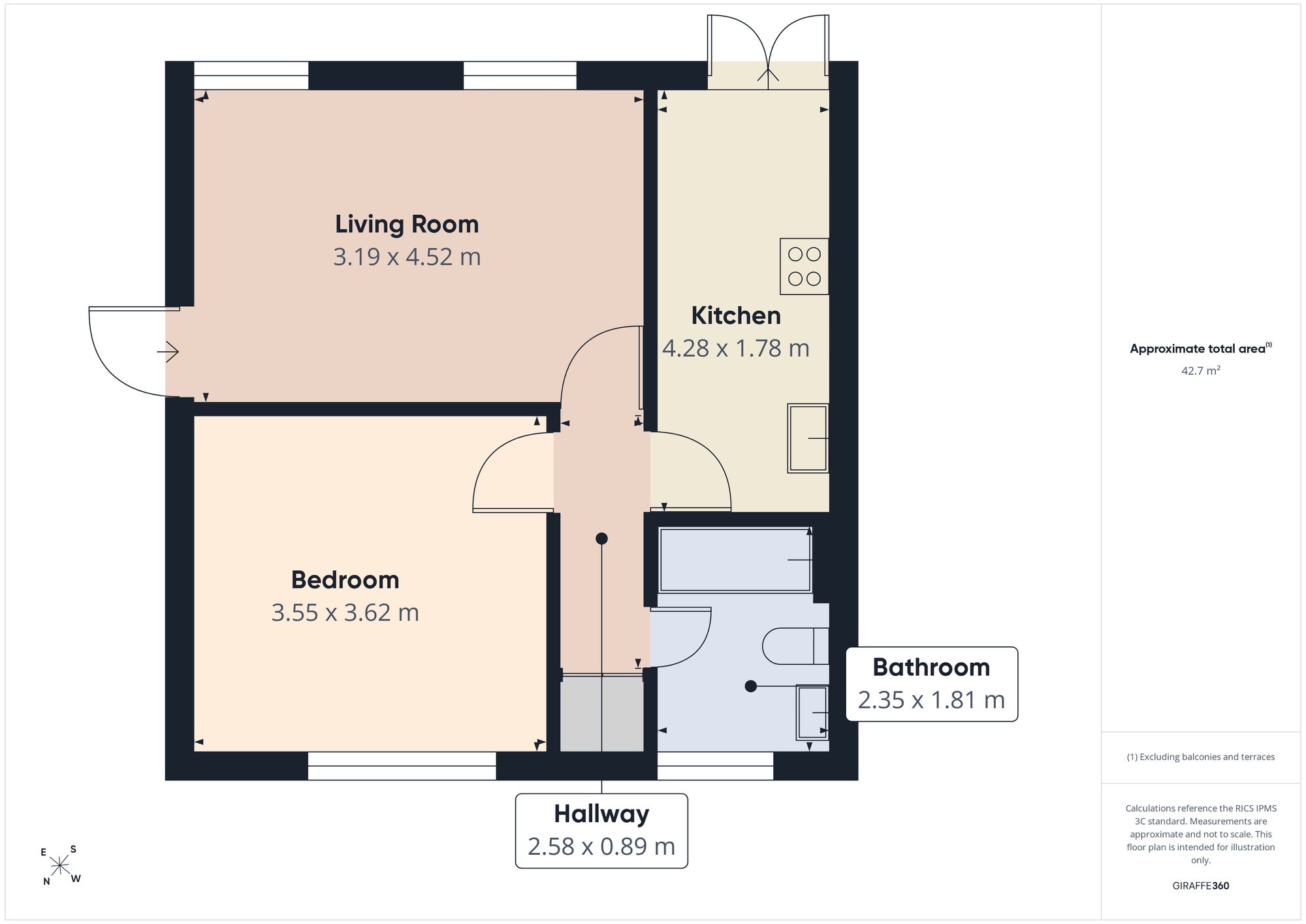 69 Ulverston Gardens, Gateshead floorplan