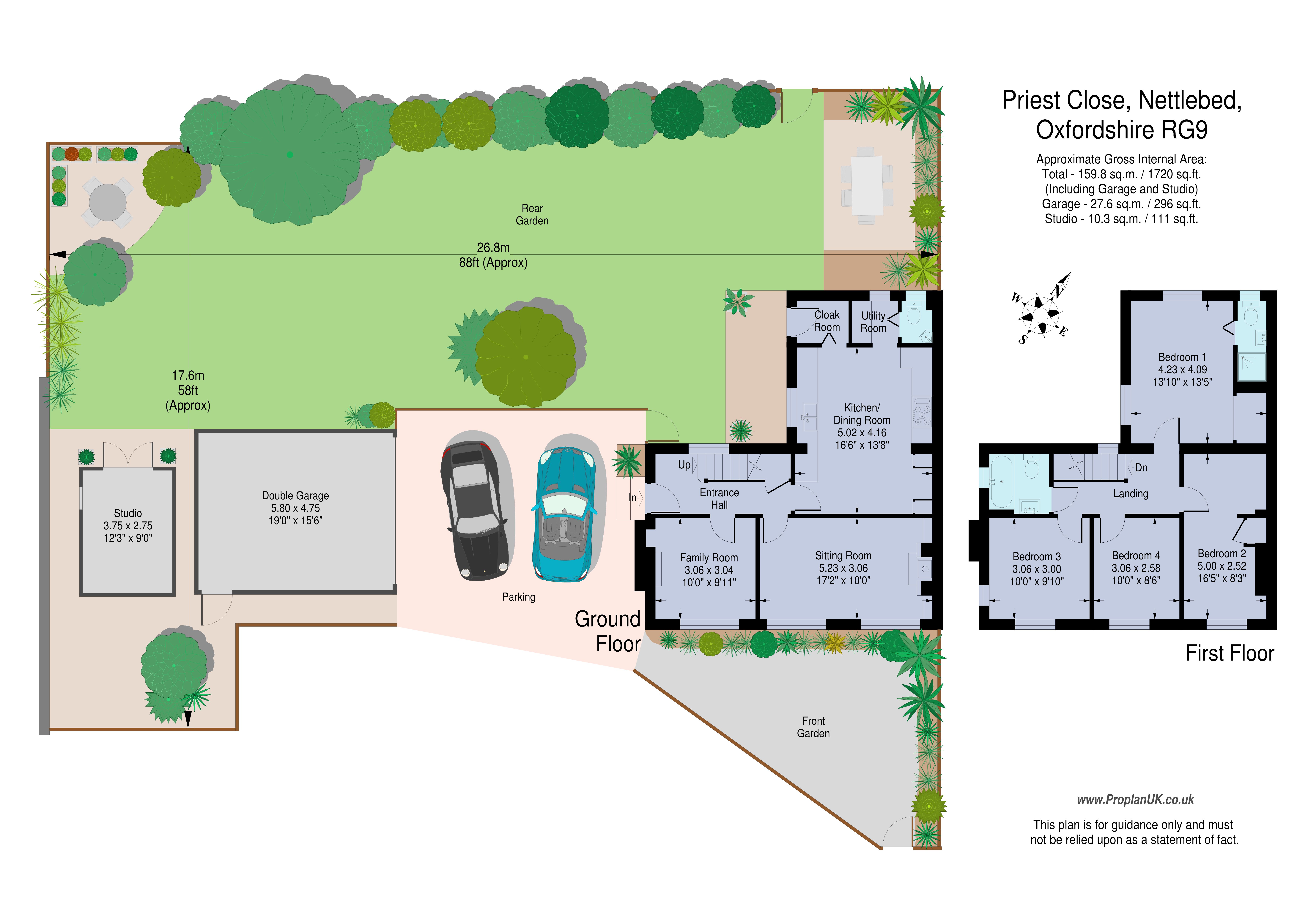 36 Priest Close, Nettlebed, Henley-on-Thames floorplan