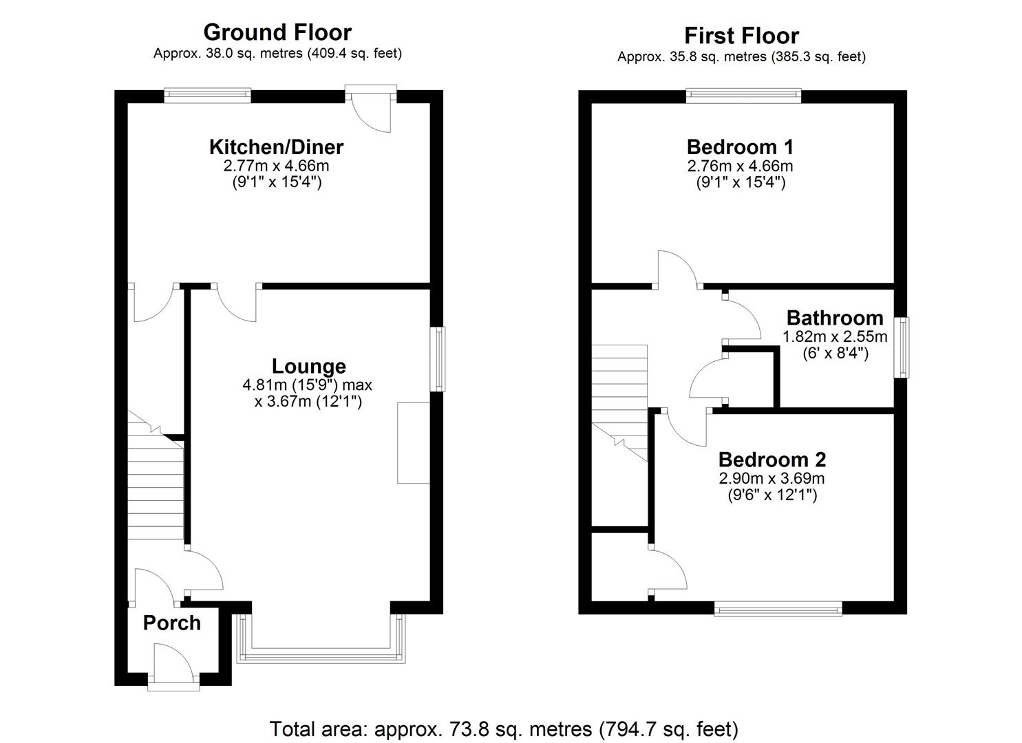 Great Stather Close, BurtonUponStather, Scunthorpe DN15, 2 bedroom