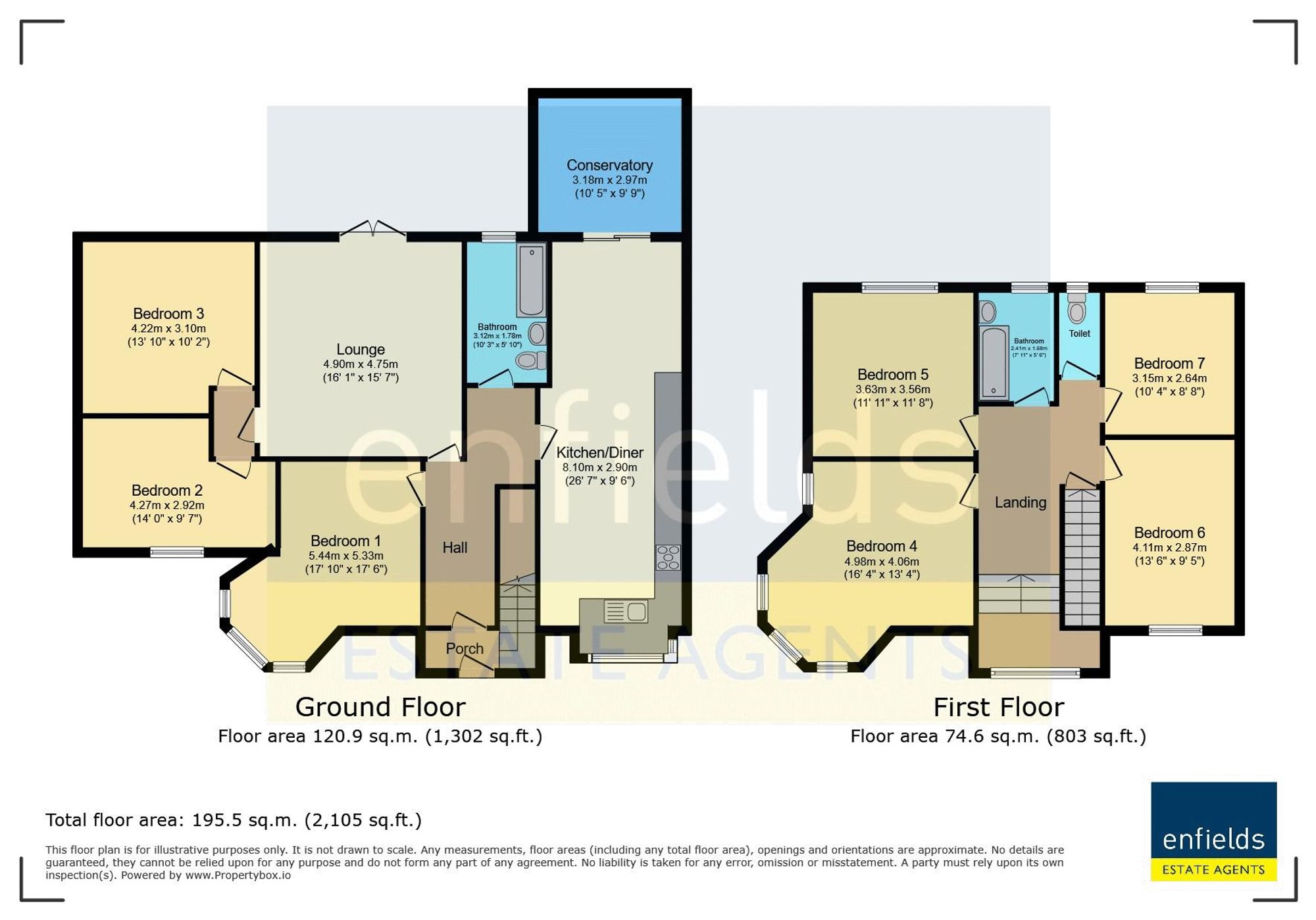 15 Ascham Road, Bournemouth floorplan