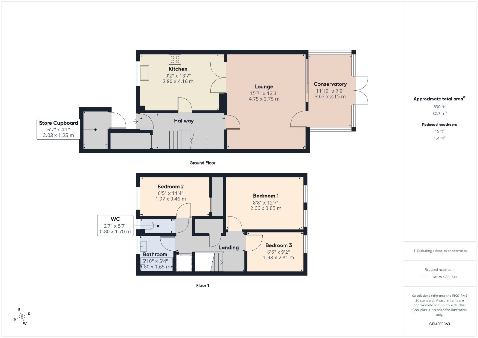 10, Jubilee Close, Stanwell floorplan