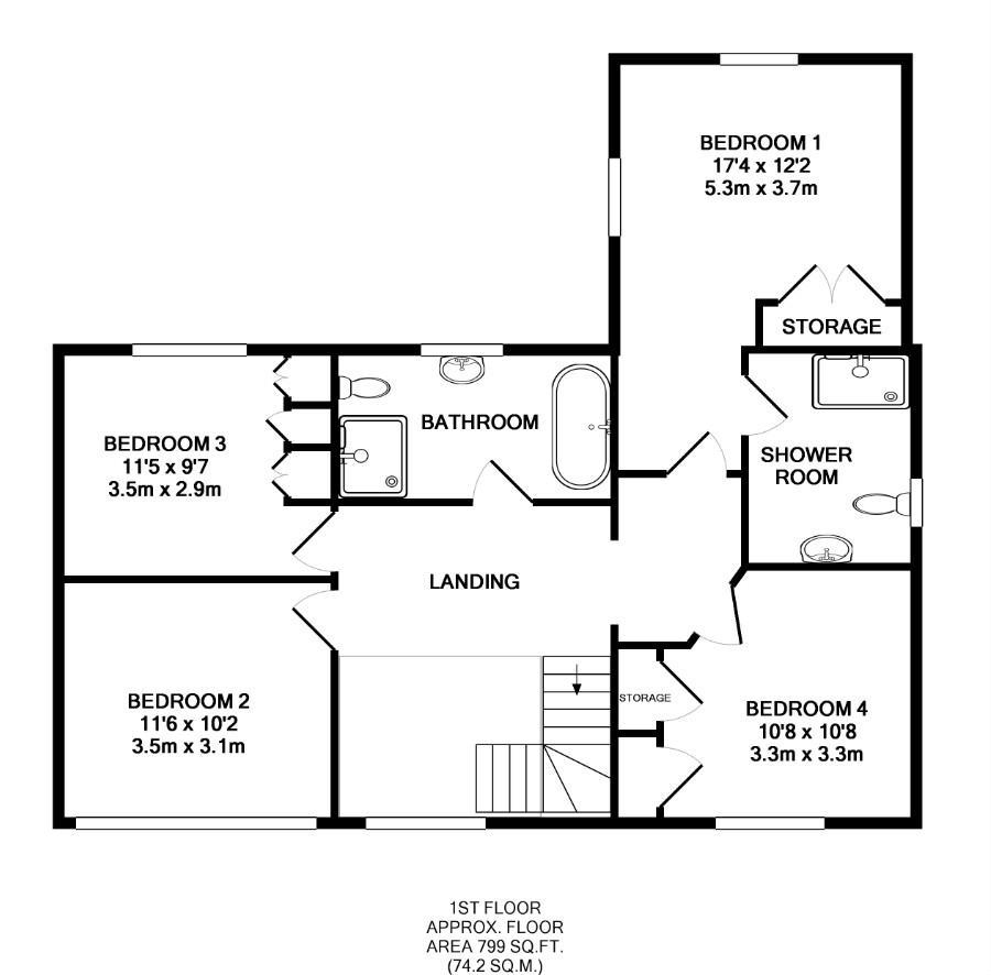 4 Bedrooms Detached house for sale in Nine Ashes Road, Blackmore, Ingatestone CM4