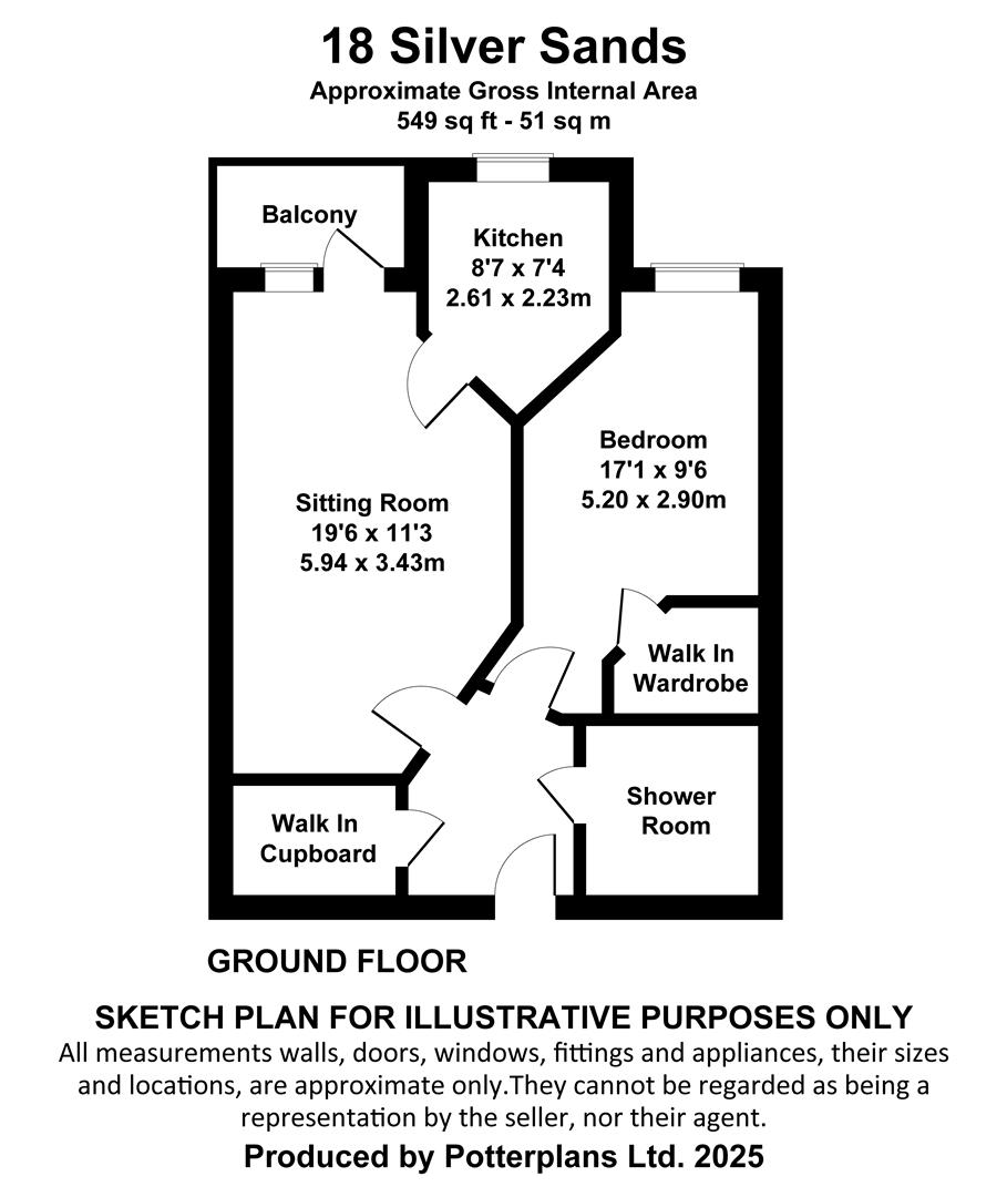18, Silver Sands Court, Bembridge floorplan