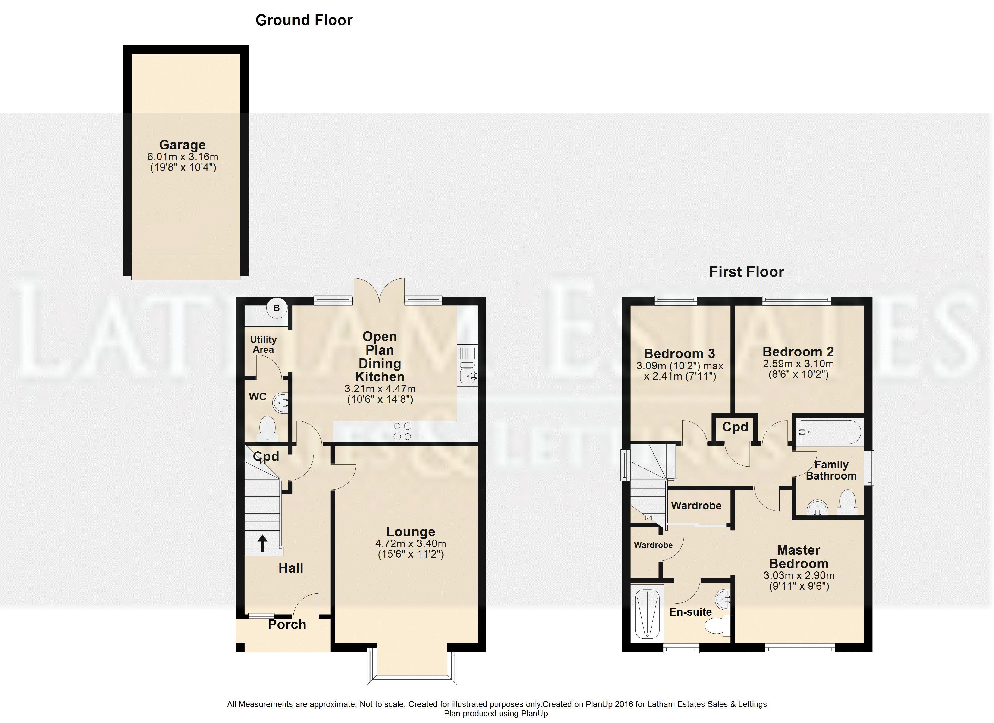 Bluebell Road, Holmes Chapel, Crewe CW4, 3 bedroom detached house to