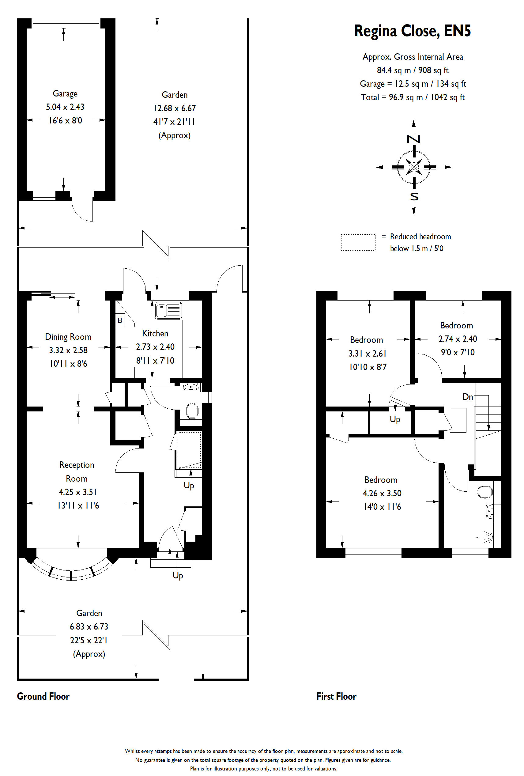 3 Bedrooms Semi-detached house for sale in Regina Close, Barnet EN5