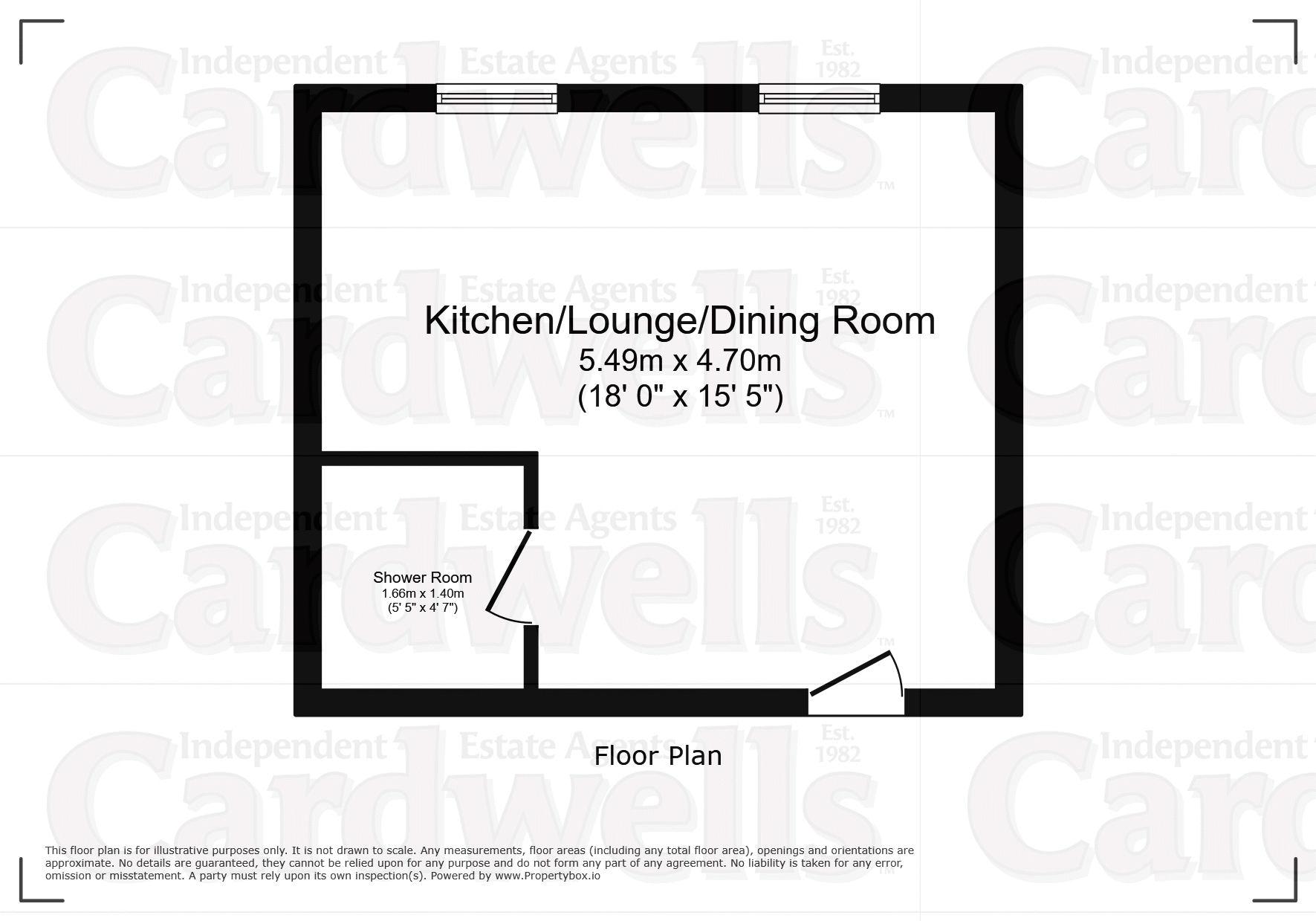 Flat 7 12, Vernon Street, Bolton floorplan