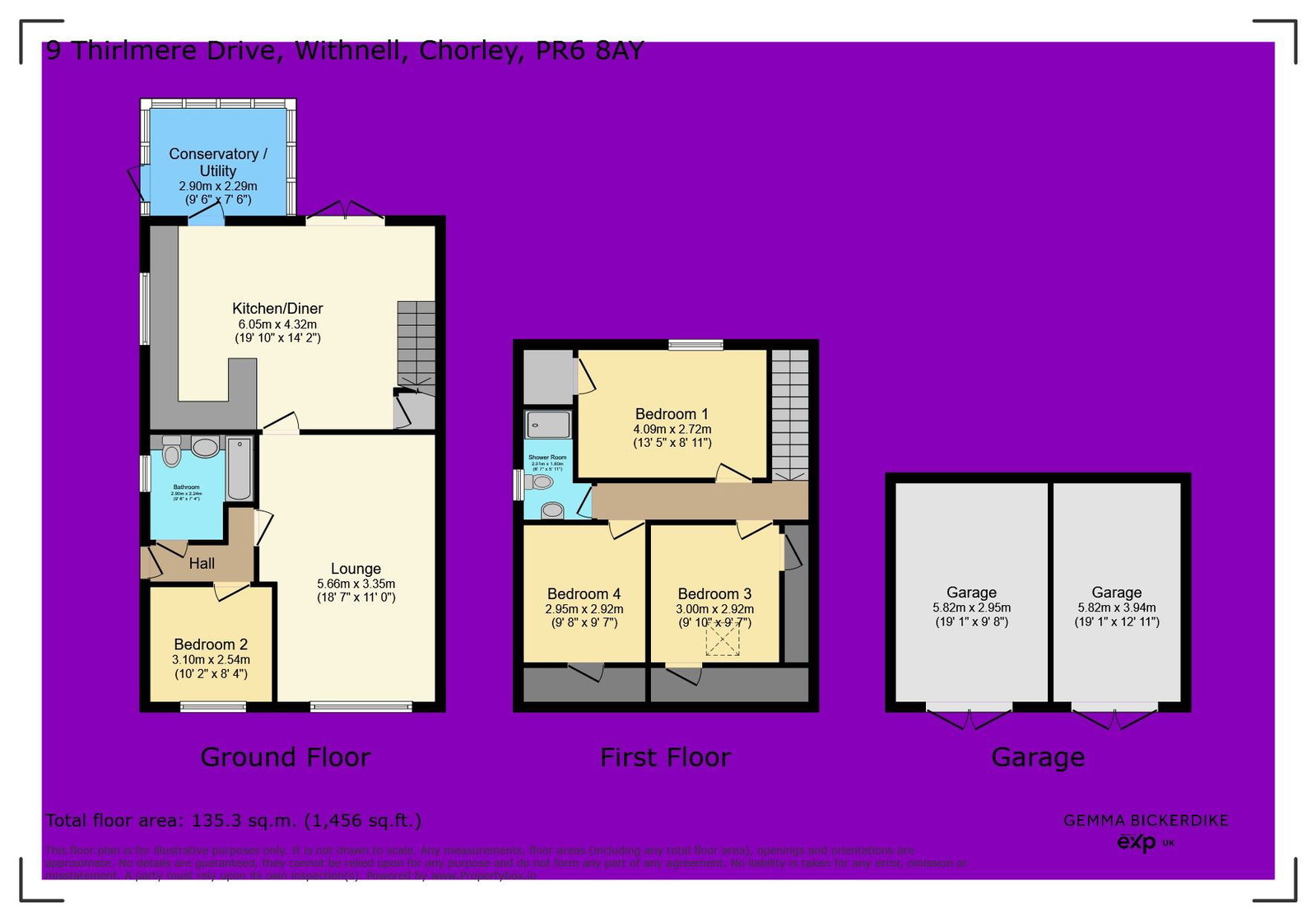 9, Thirlmere Drive, Chorley floorplan