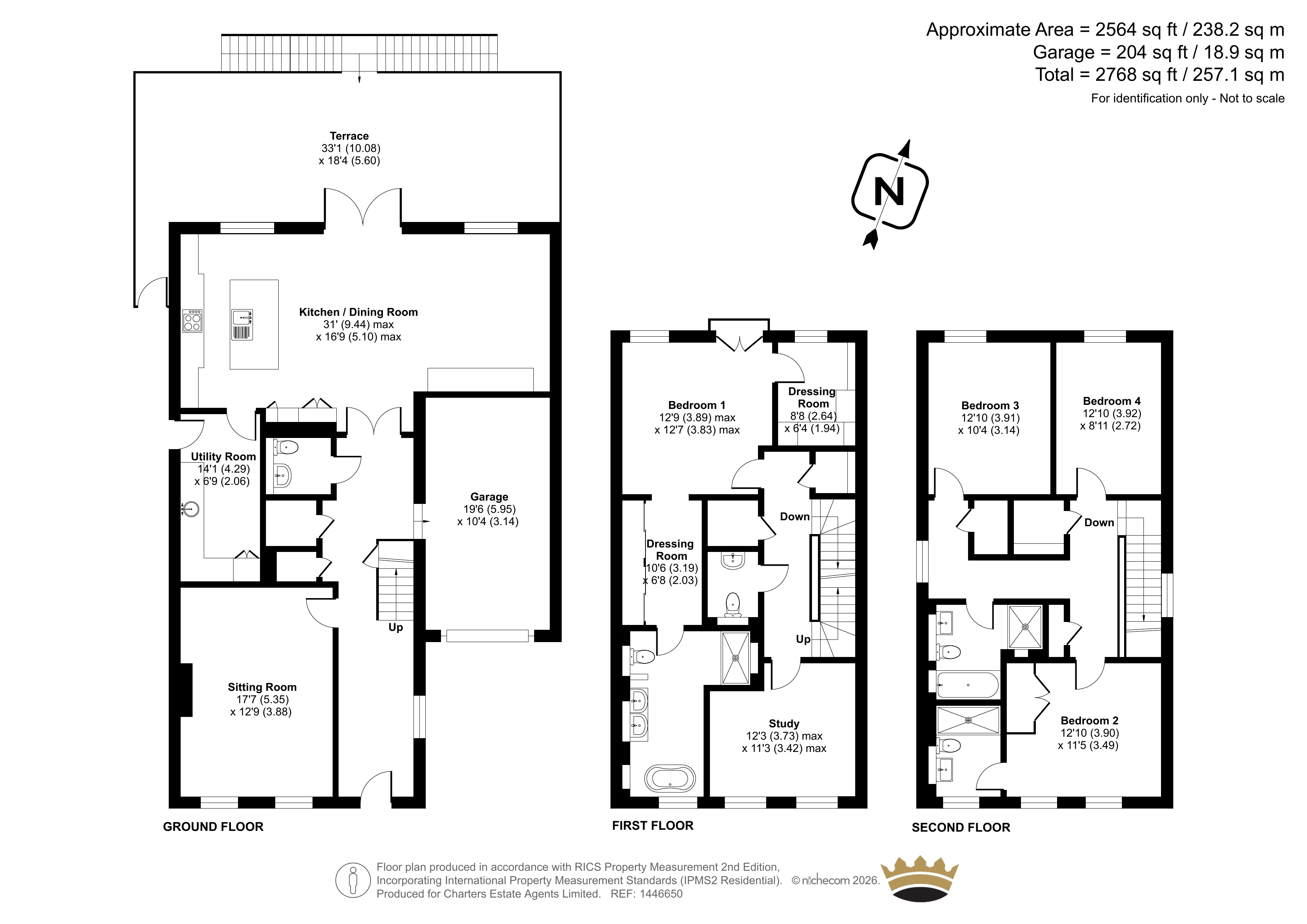 4, Brunswick Gardens, Winchester floorplan