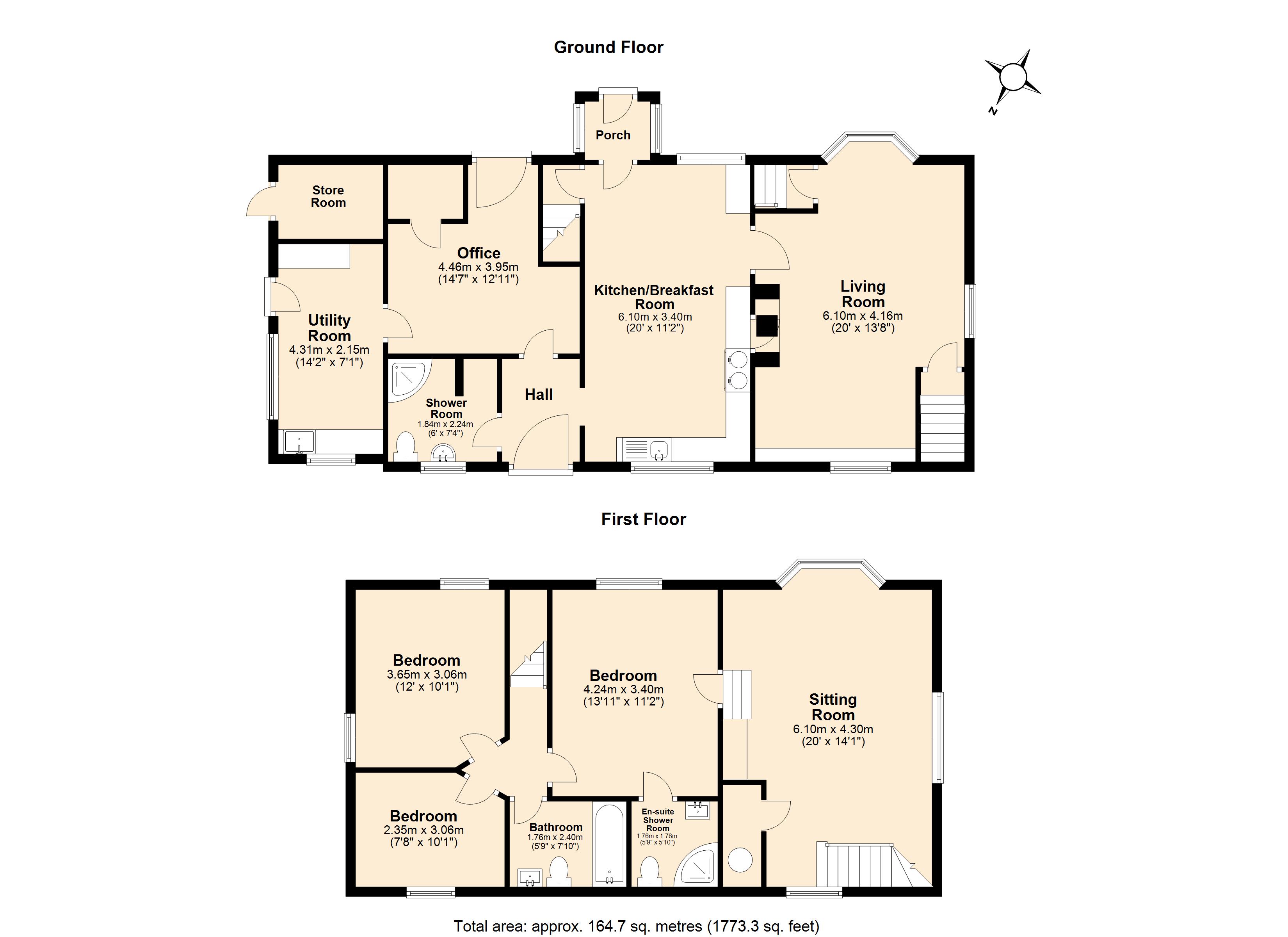 Arch Cottage, Ross-on-Wye floorplan
