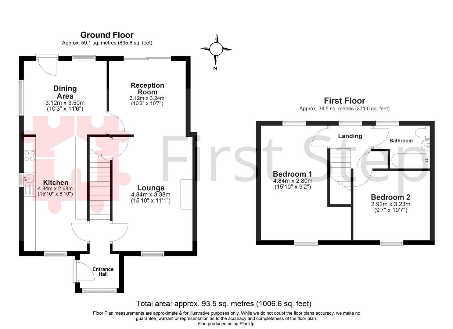 12, Coxs Way, Arlesey floorplan