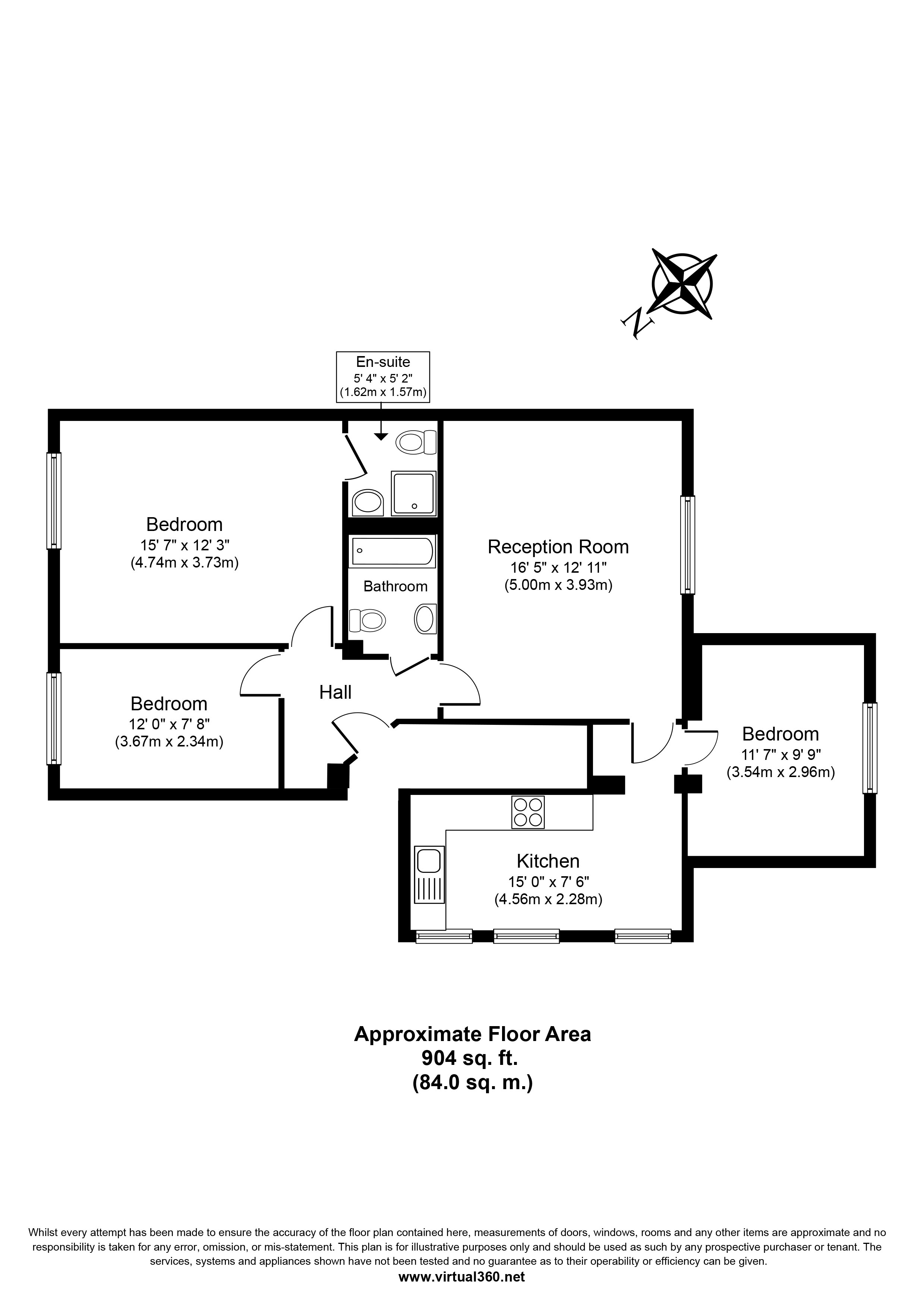 3 Bedrooms Flat to rent in Archway Road, Highgate N6