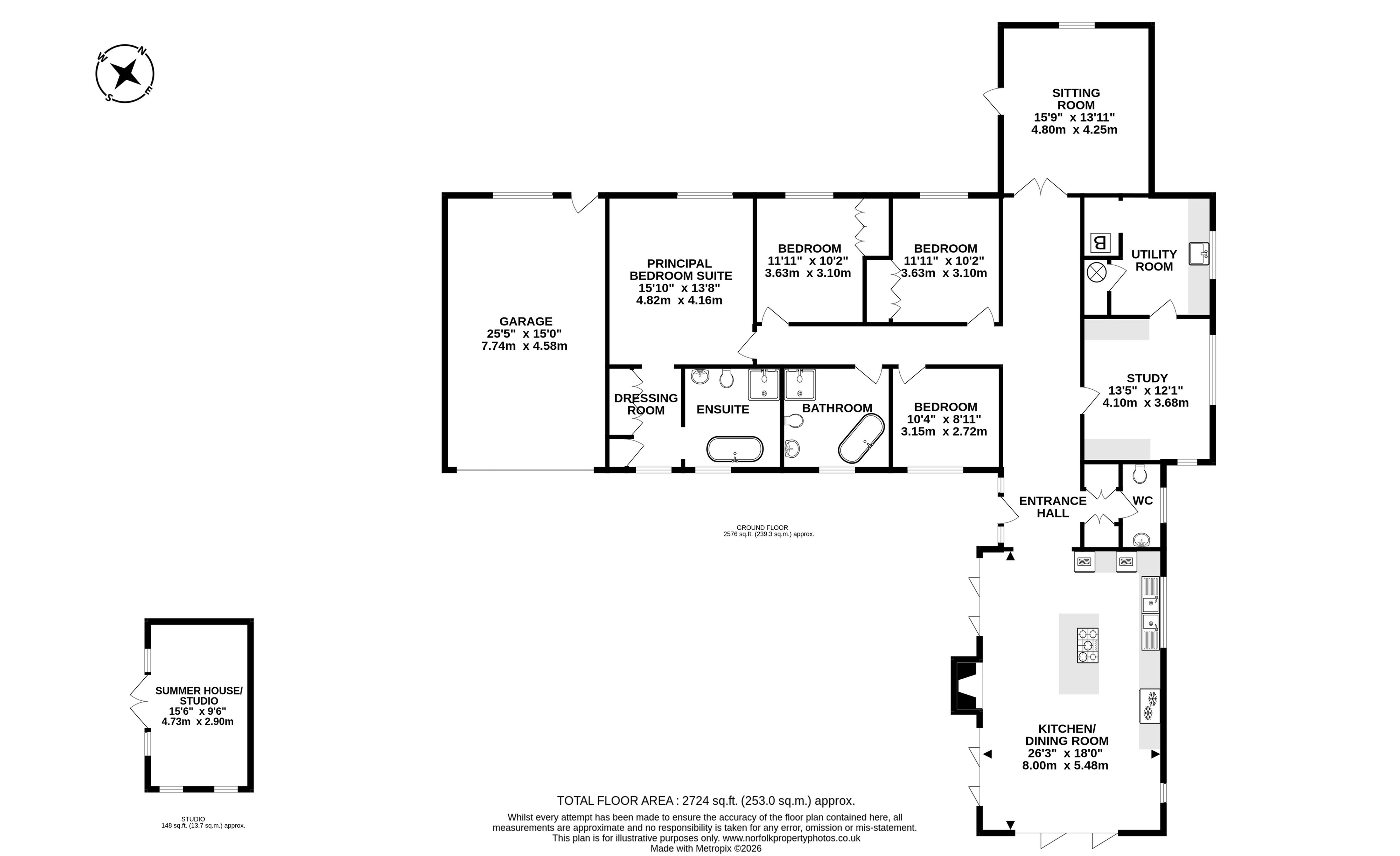 77, Yarmouth Road, Norwich floorplan