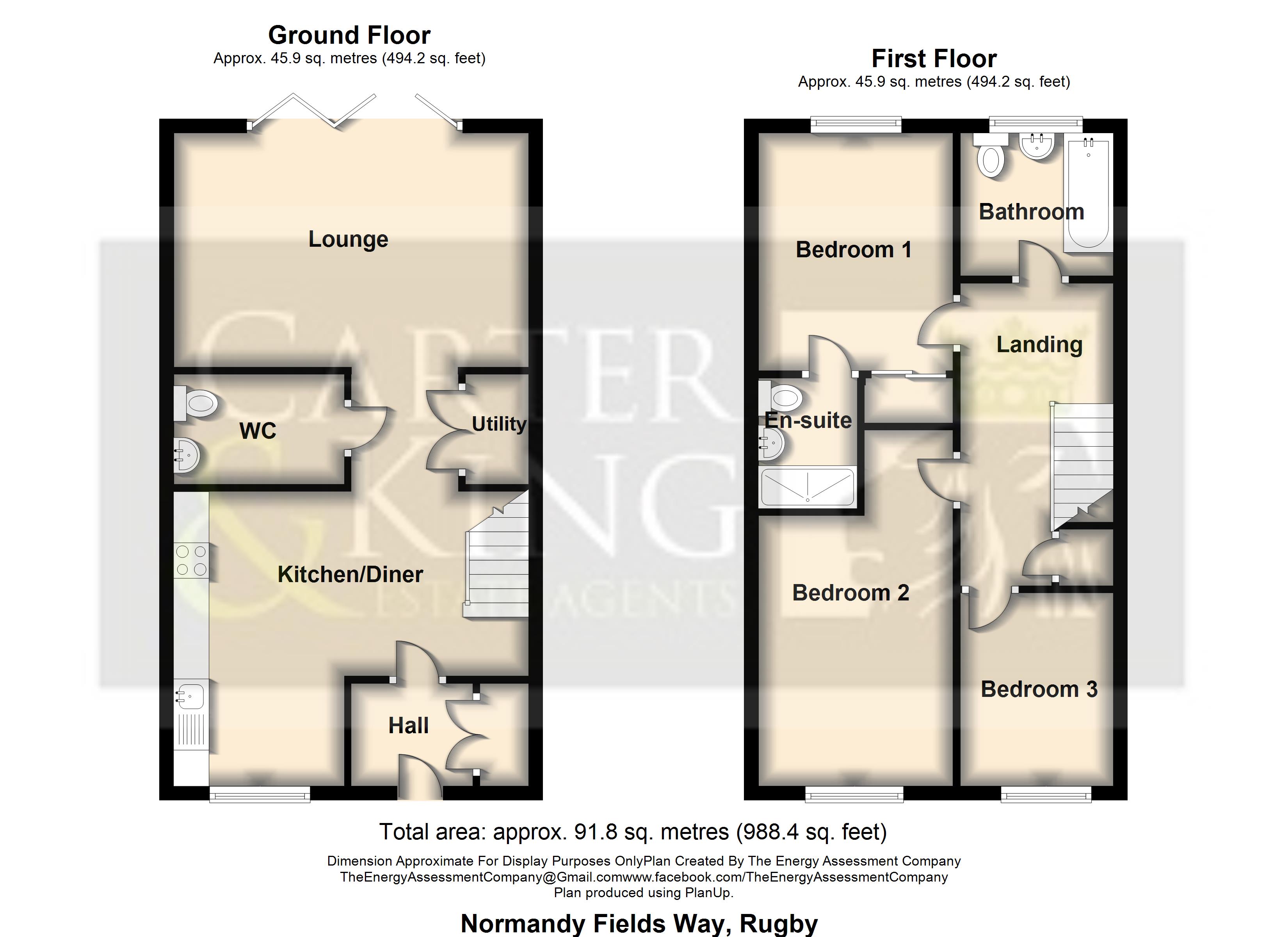 Normandy Fields Way, Kilsby, Rugby CV23, 3 bedroom semidetached house