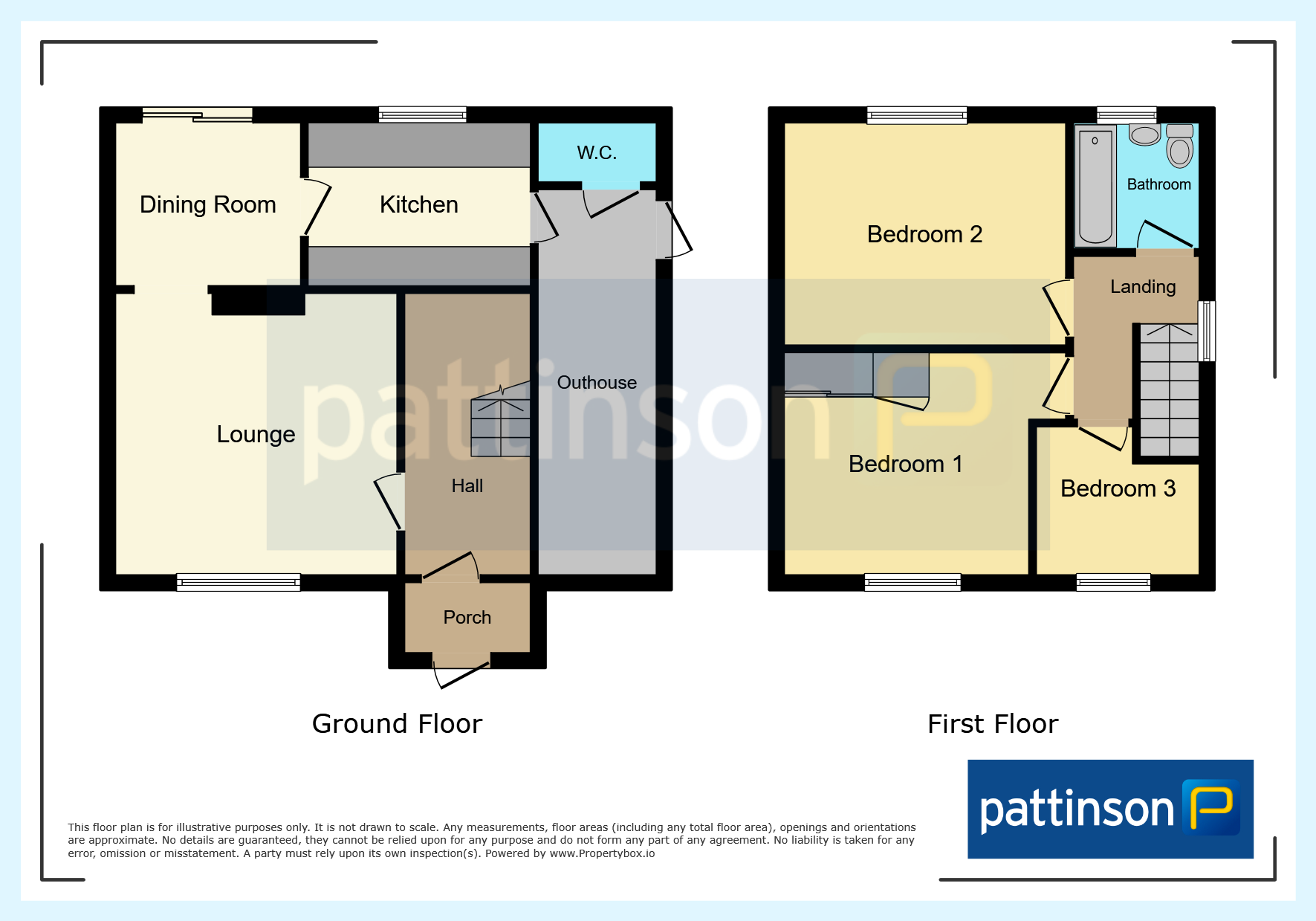 25, Oak Road, Peterlee floorplan