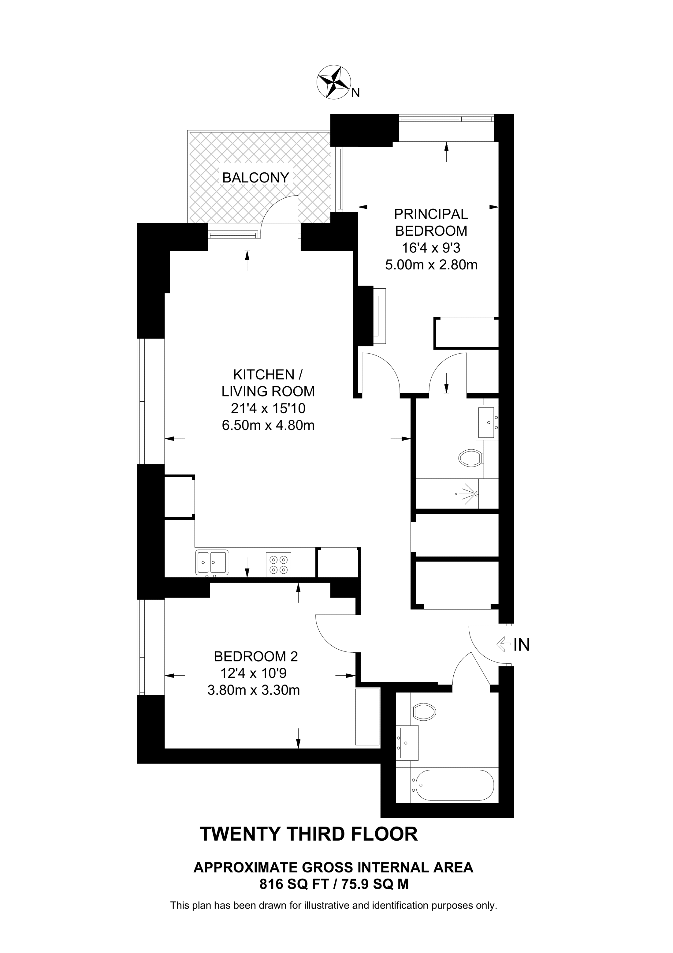 Hewson Way, Elephant and Castle floorplan