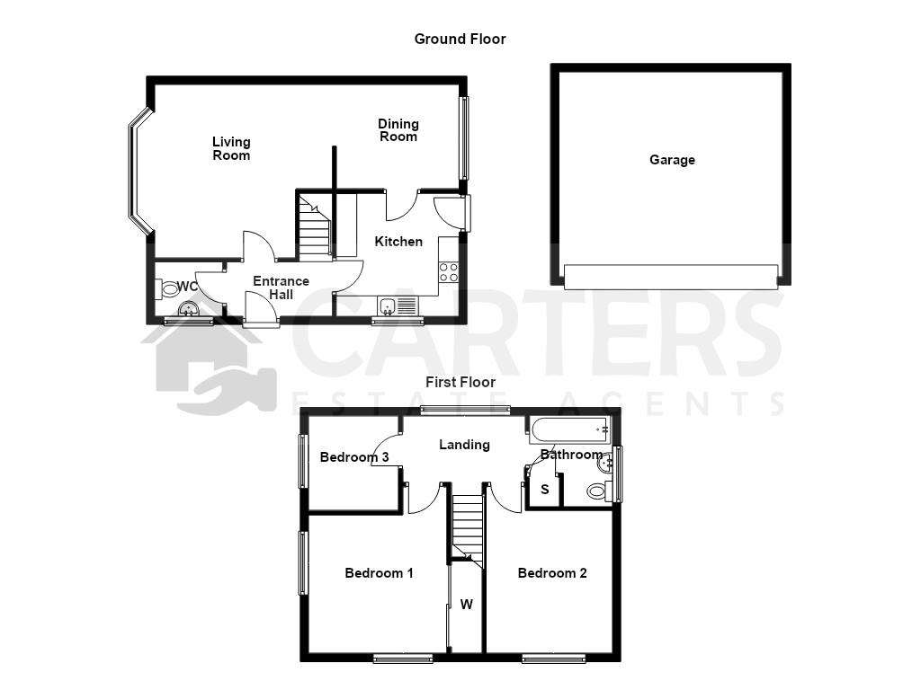 11, Arran Drive, Packmoor floorplan