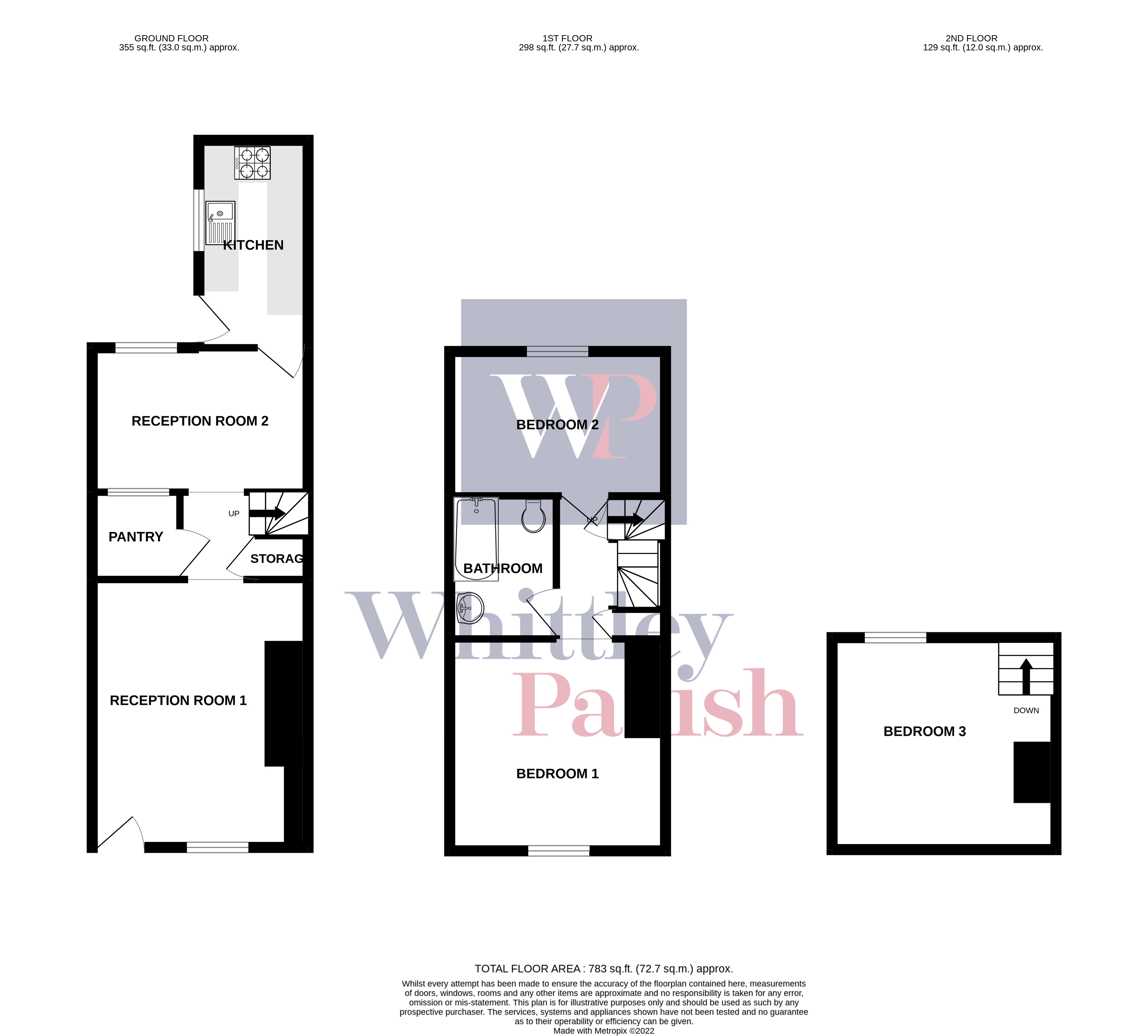 Beehive Yard, Denmark Street, Diss IP22, 3 bedroom terraced house for