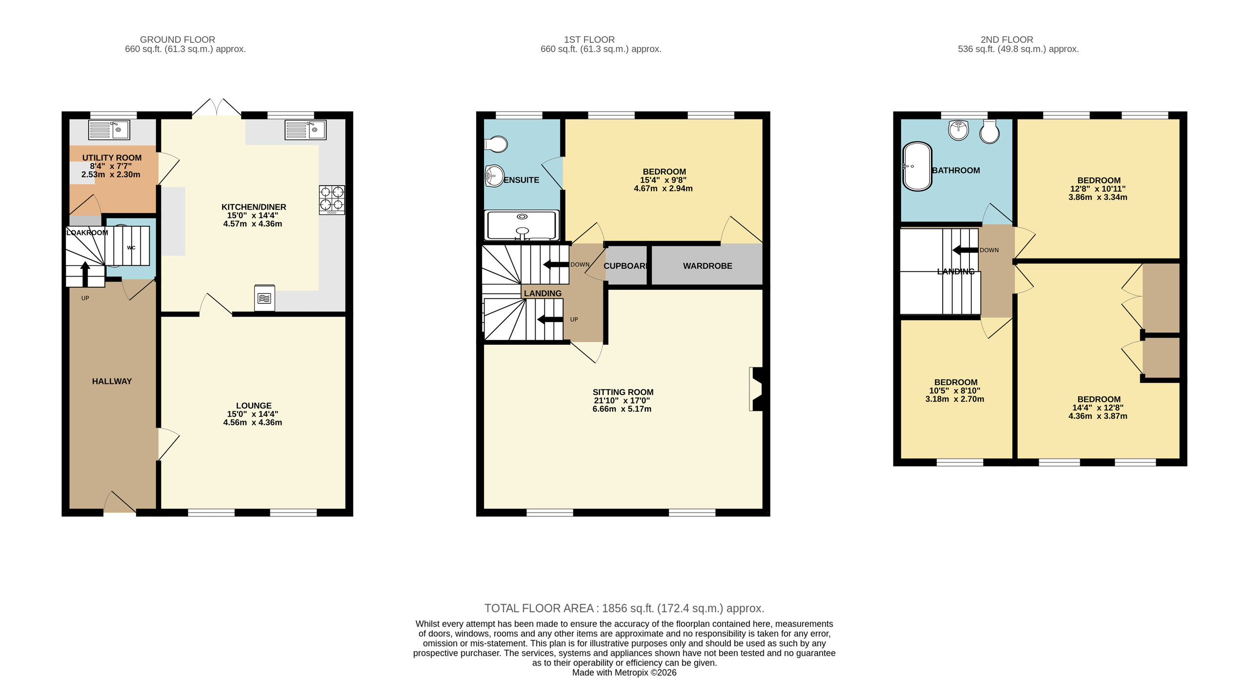 14 Pipit Gardens, Aylesbury floorplan
