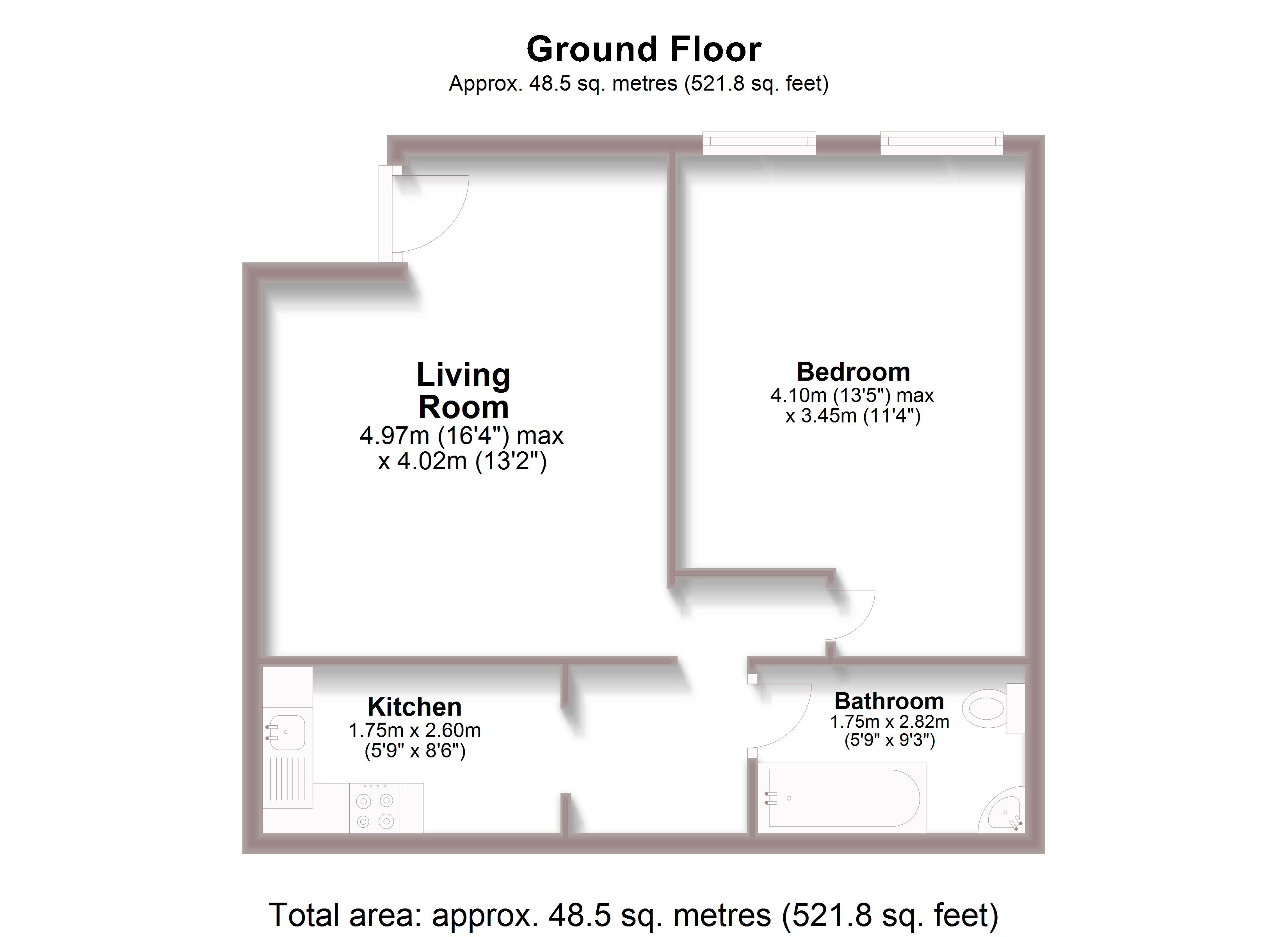 York Road, Hove floorplan