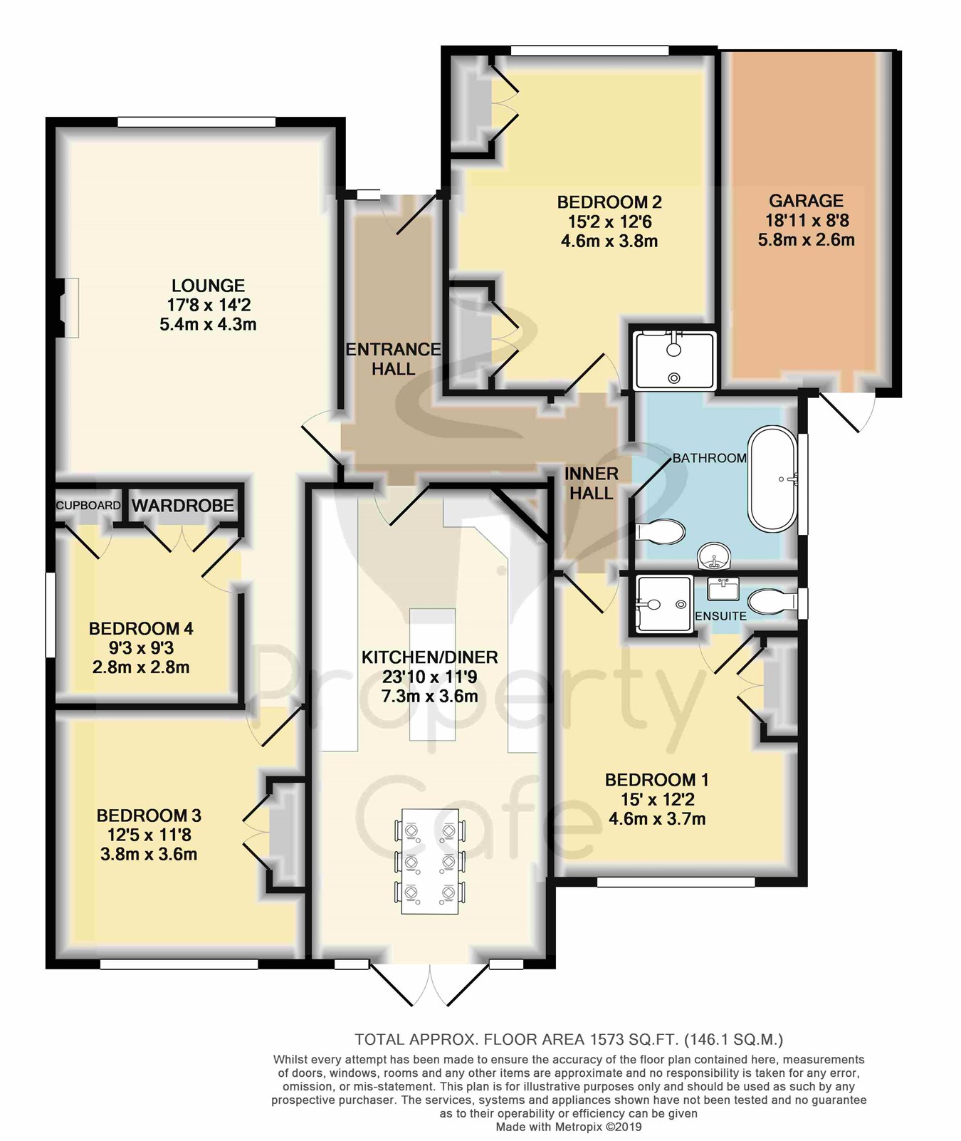 4 Bedrooms Bungalow for sale in Birkdale, Bexhill-On-Sea TN39