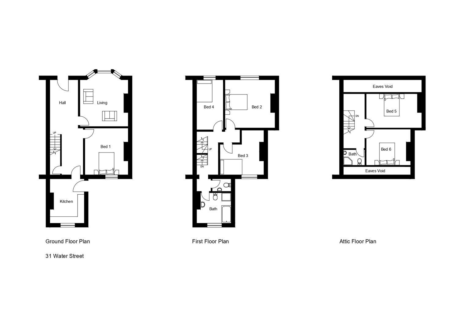 31, Water Street, Huddersfield floorplan