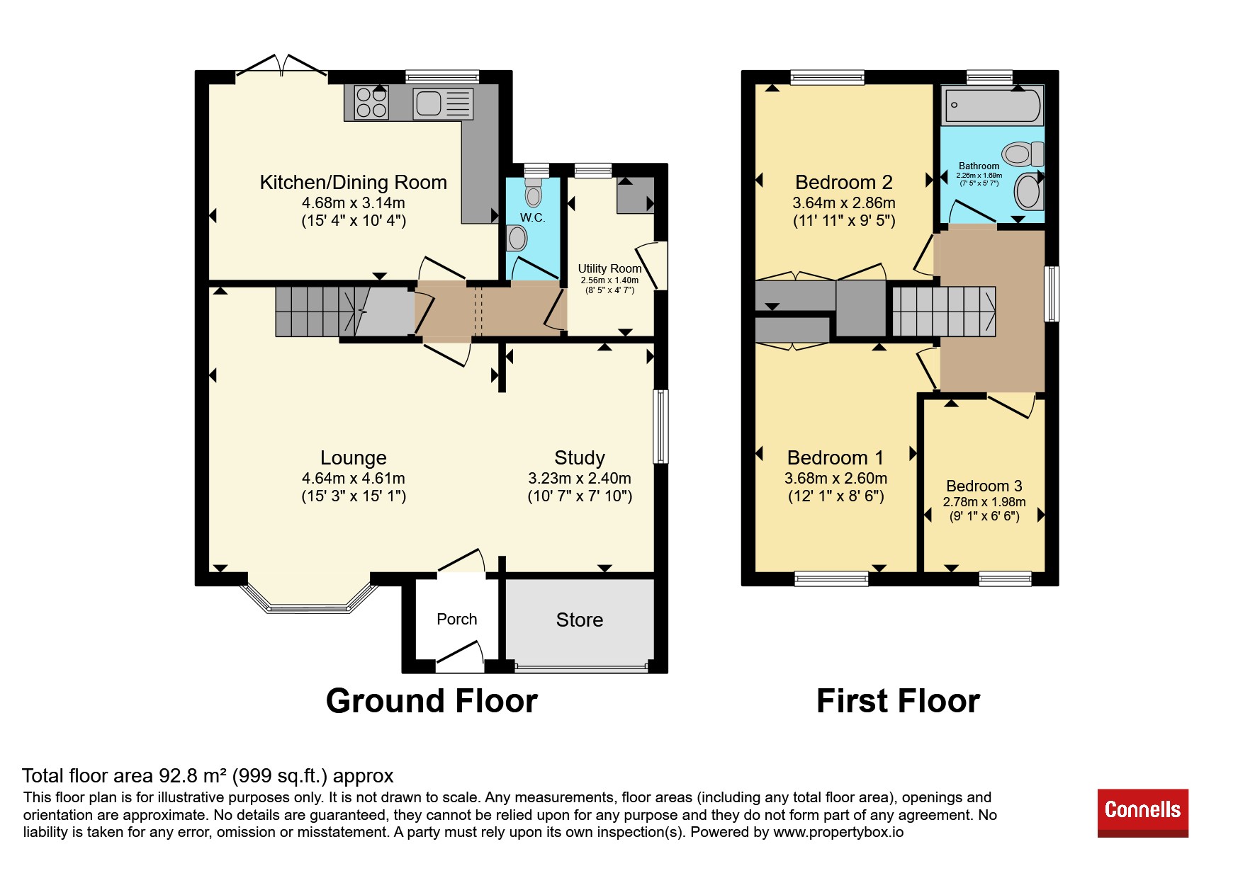 21, Holbeck Drive, Leicester floorplan