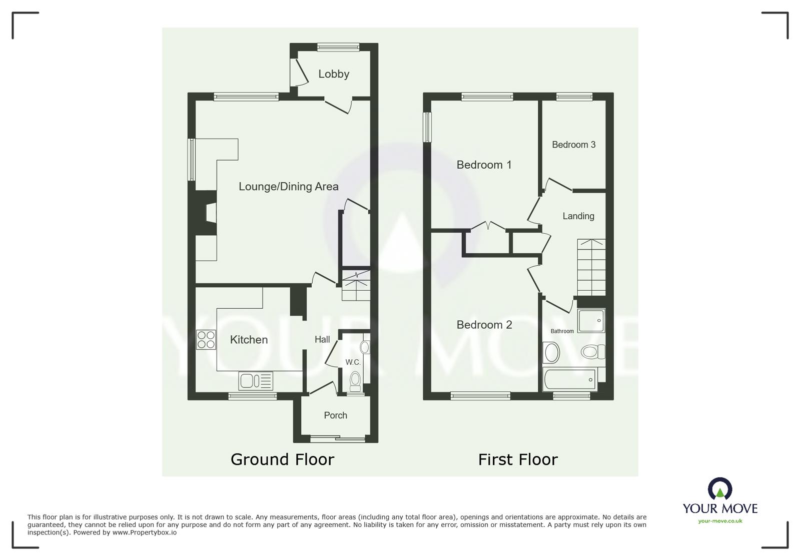 50, Honeyball Walk, Sittingbourne floorplan