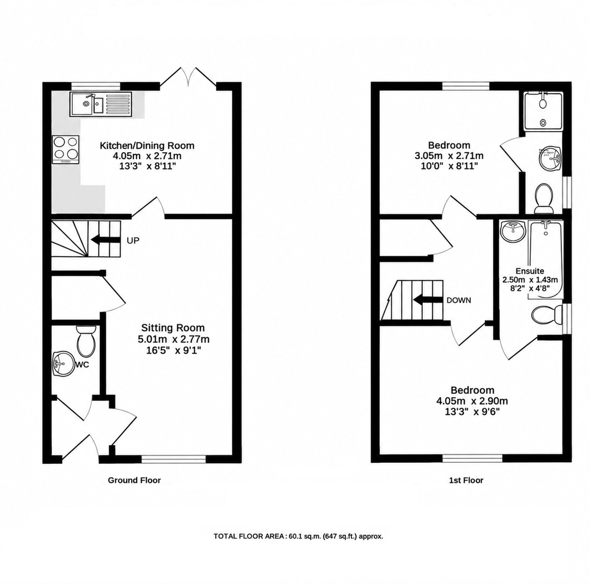 16 Juniper Drive, Dawlish floorplan