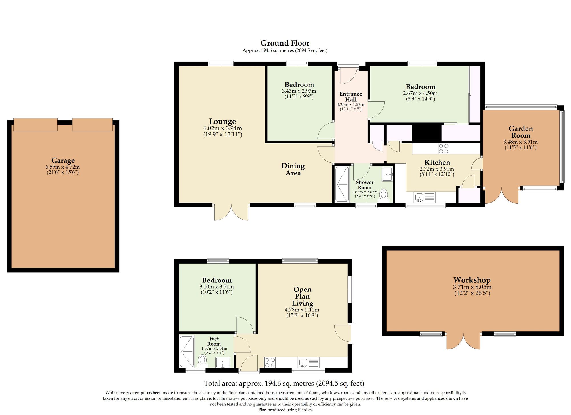 Sunnyside Hingham Road, Attleborough floorplan
