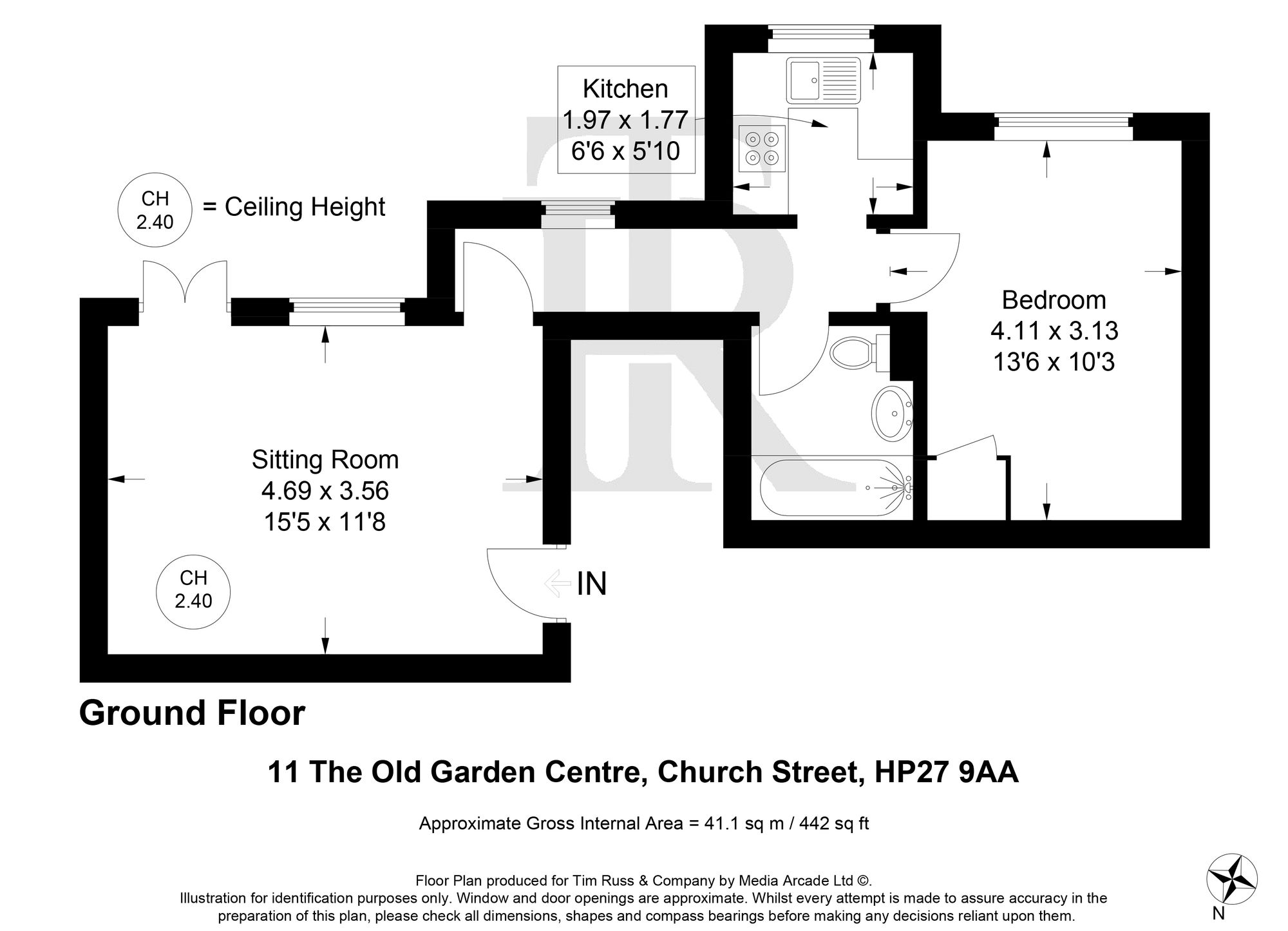 11 The Old Garden Centre Church Street, Princes Risborough floorplan