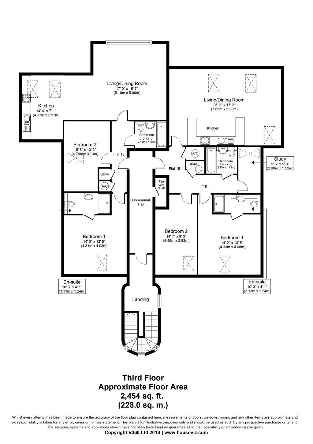 Apartment 19, Dain Court 488, Bristol Road, Selly Oak floorplan