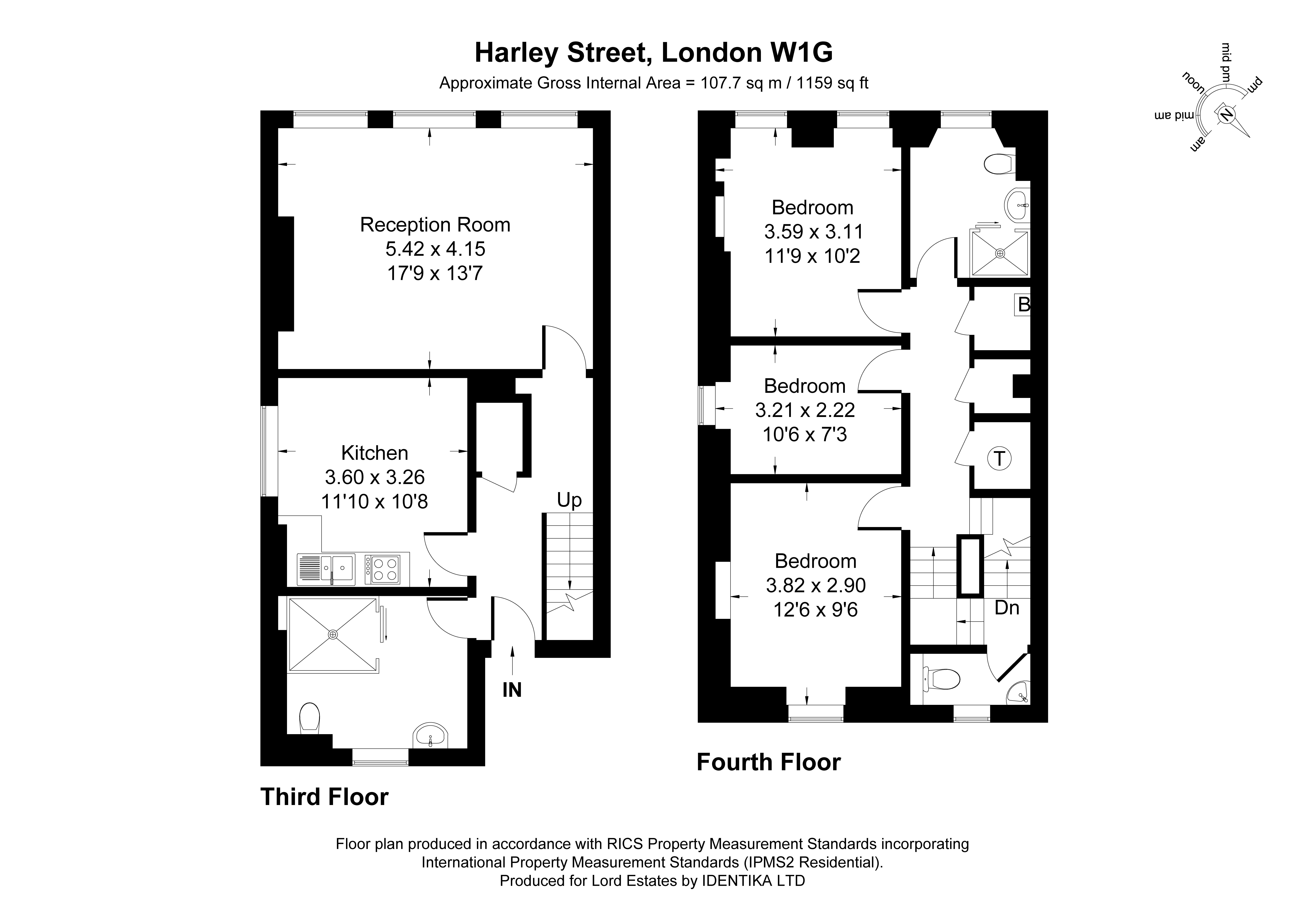 Harley Street, London floorplan