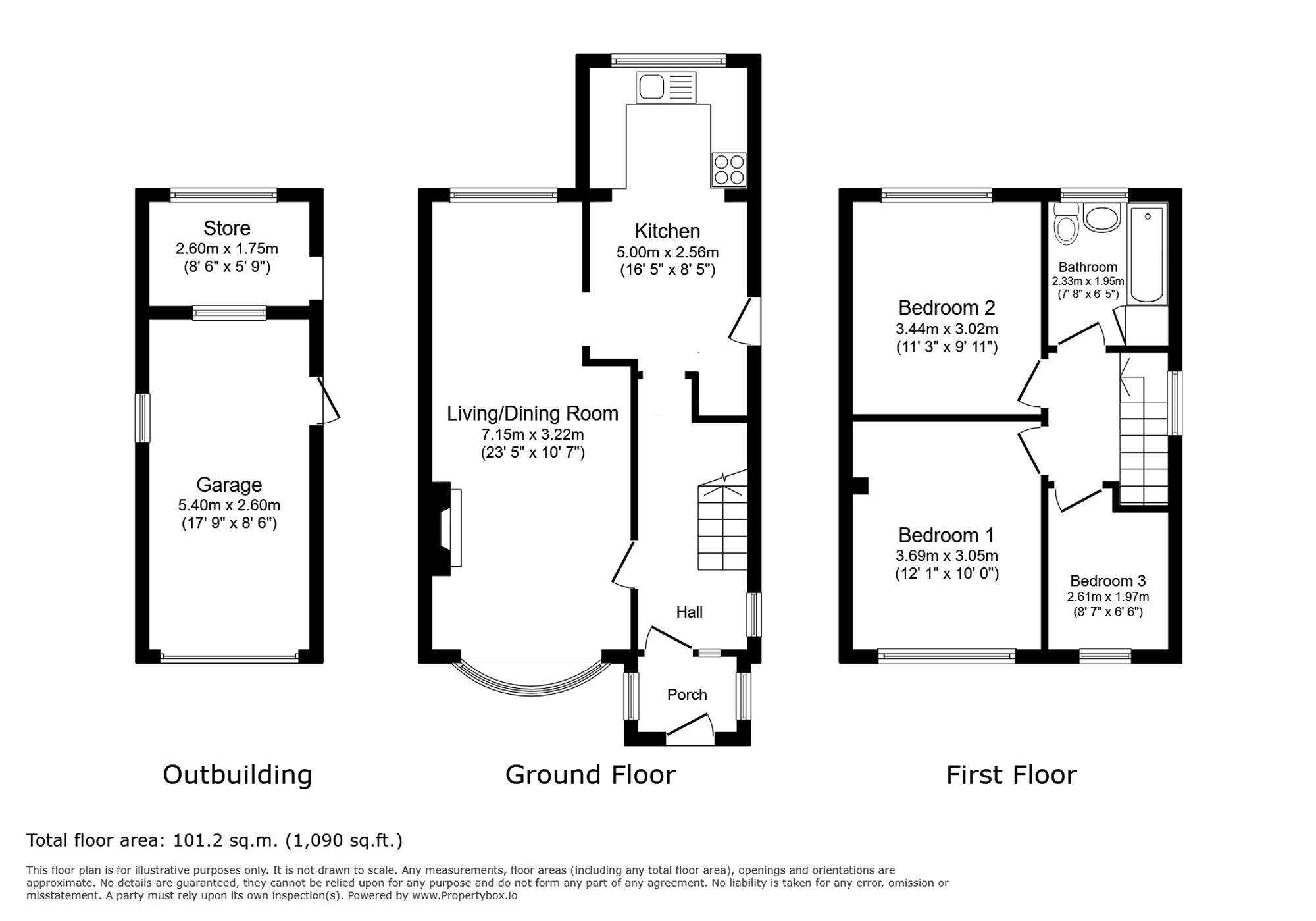 22 Brookside, Chester floorplan