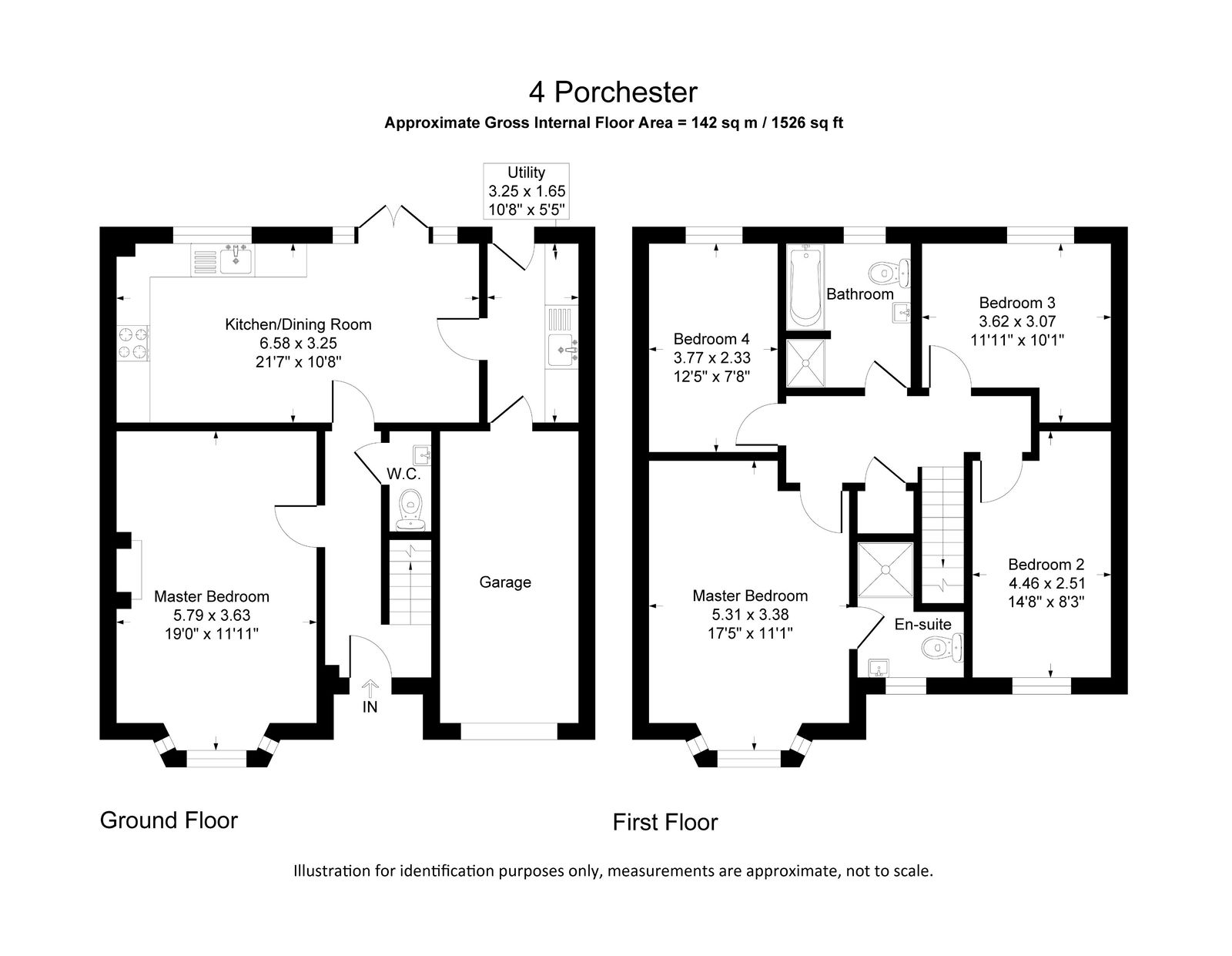 4, Portchester Road, Clitheroe floorplan