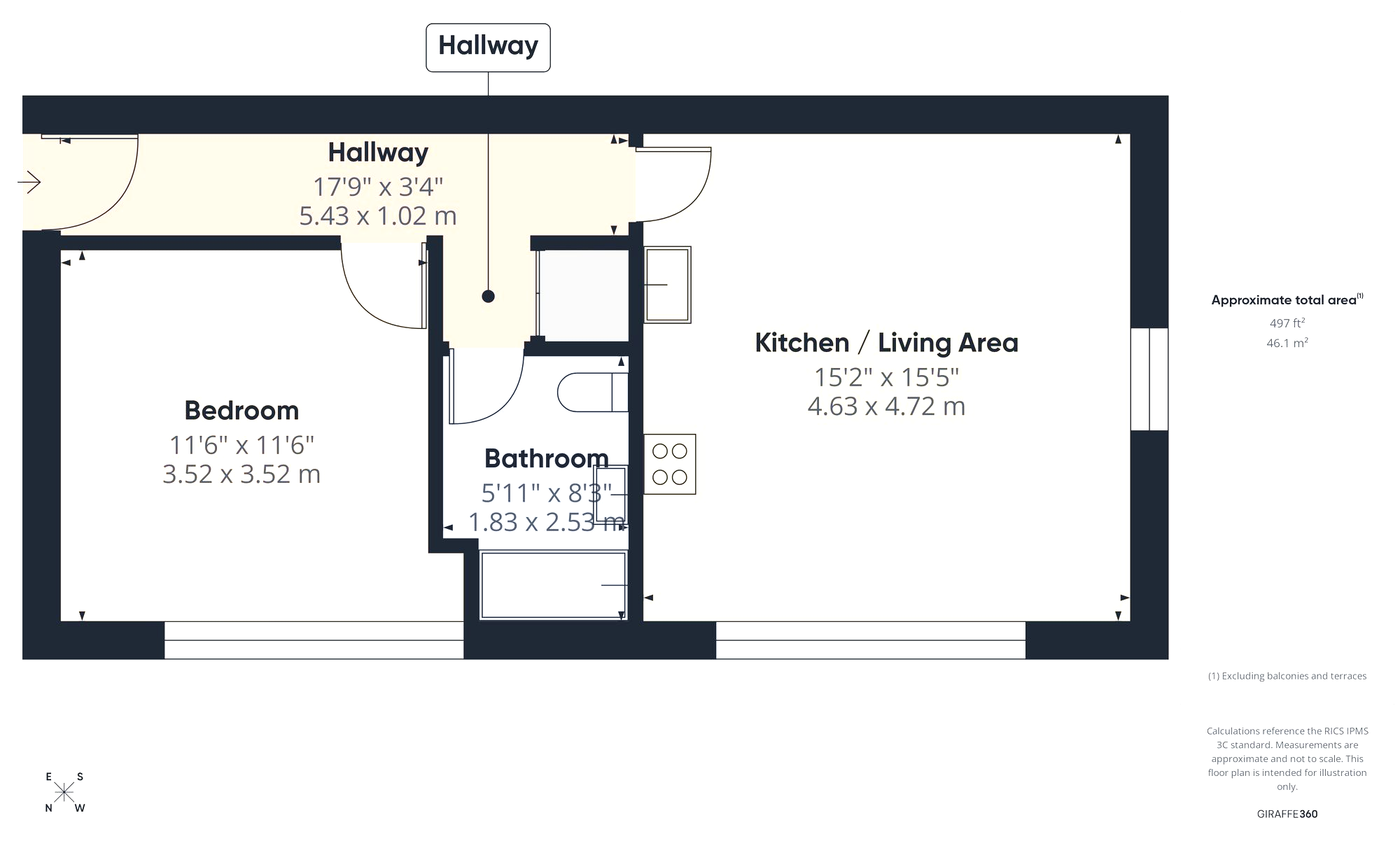 2A,, Wells Yard, Ware floorplan