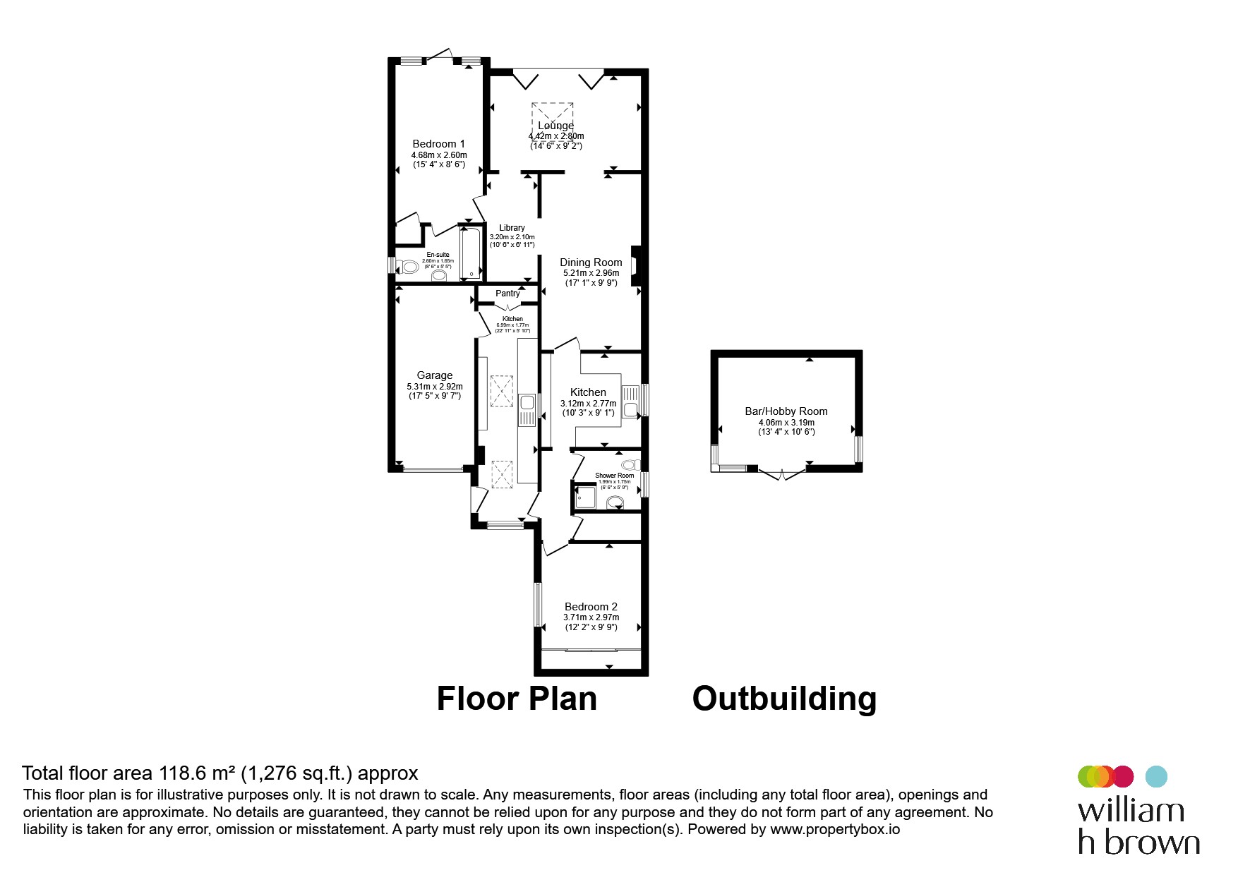 Old School Room, Mill Road, Bungay floorplan