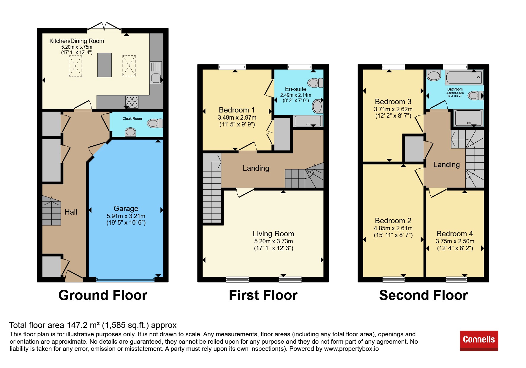8, Chapman Avenue, PETERBOROUGH floorplan