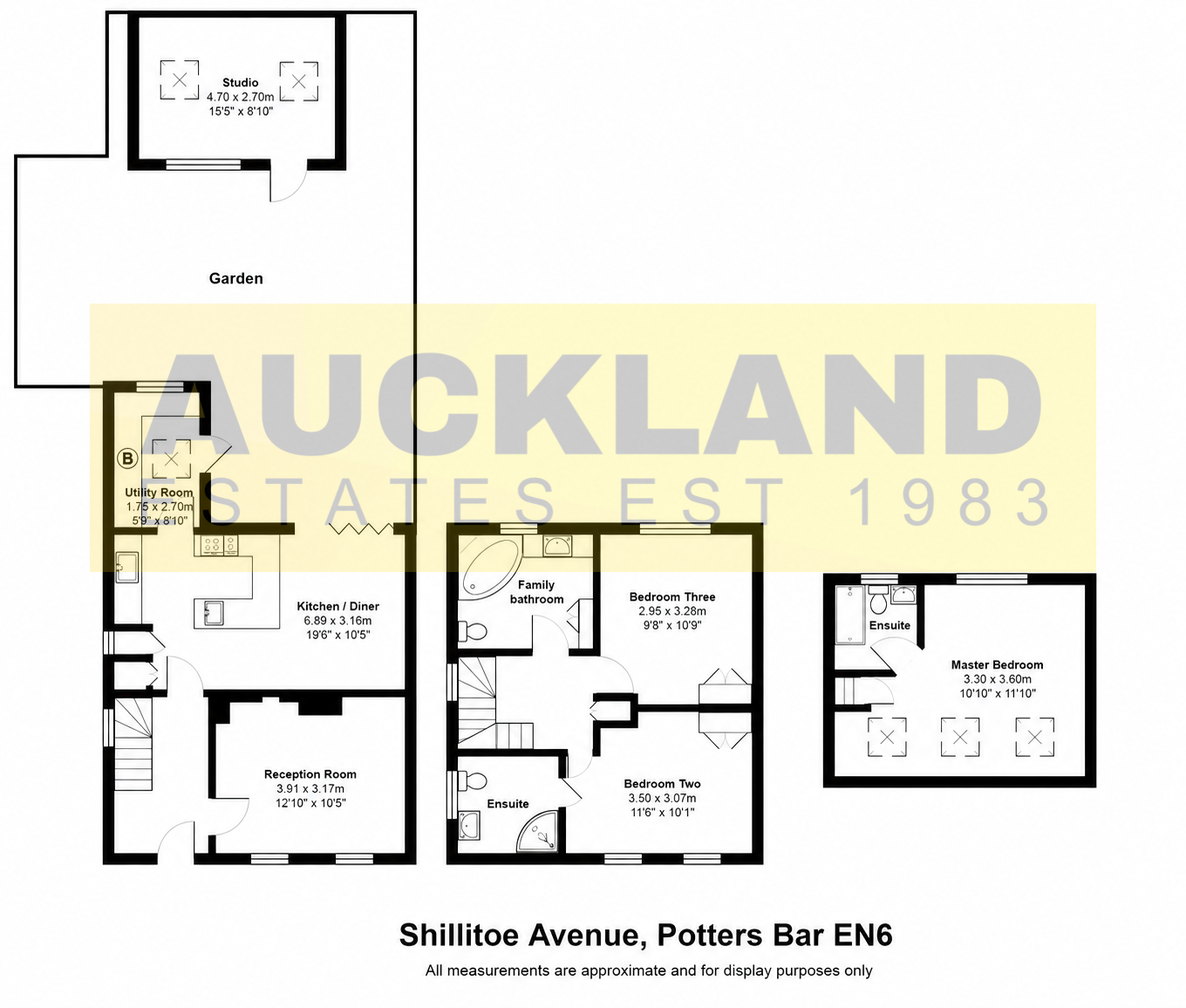 21, Shillitoe Avenue, Potters Bar floorplan