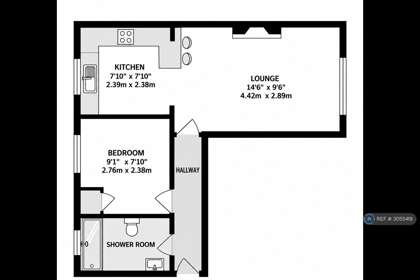 Fielding Road, Street floorplan