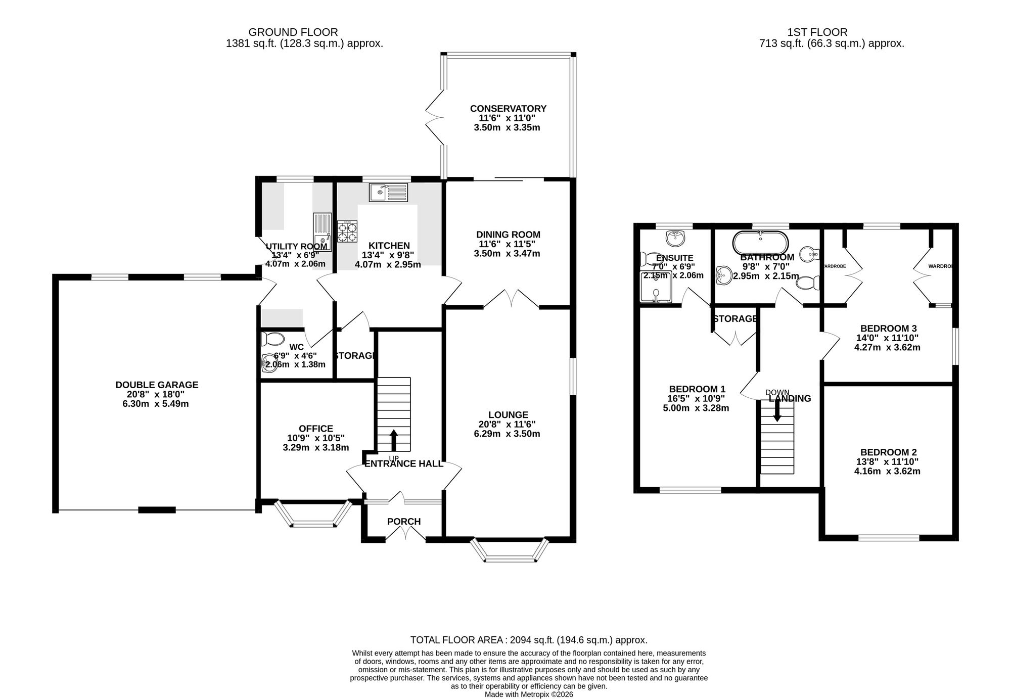 Holly House Orchard Lane, Stafford floorplan