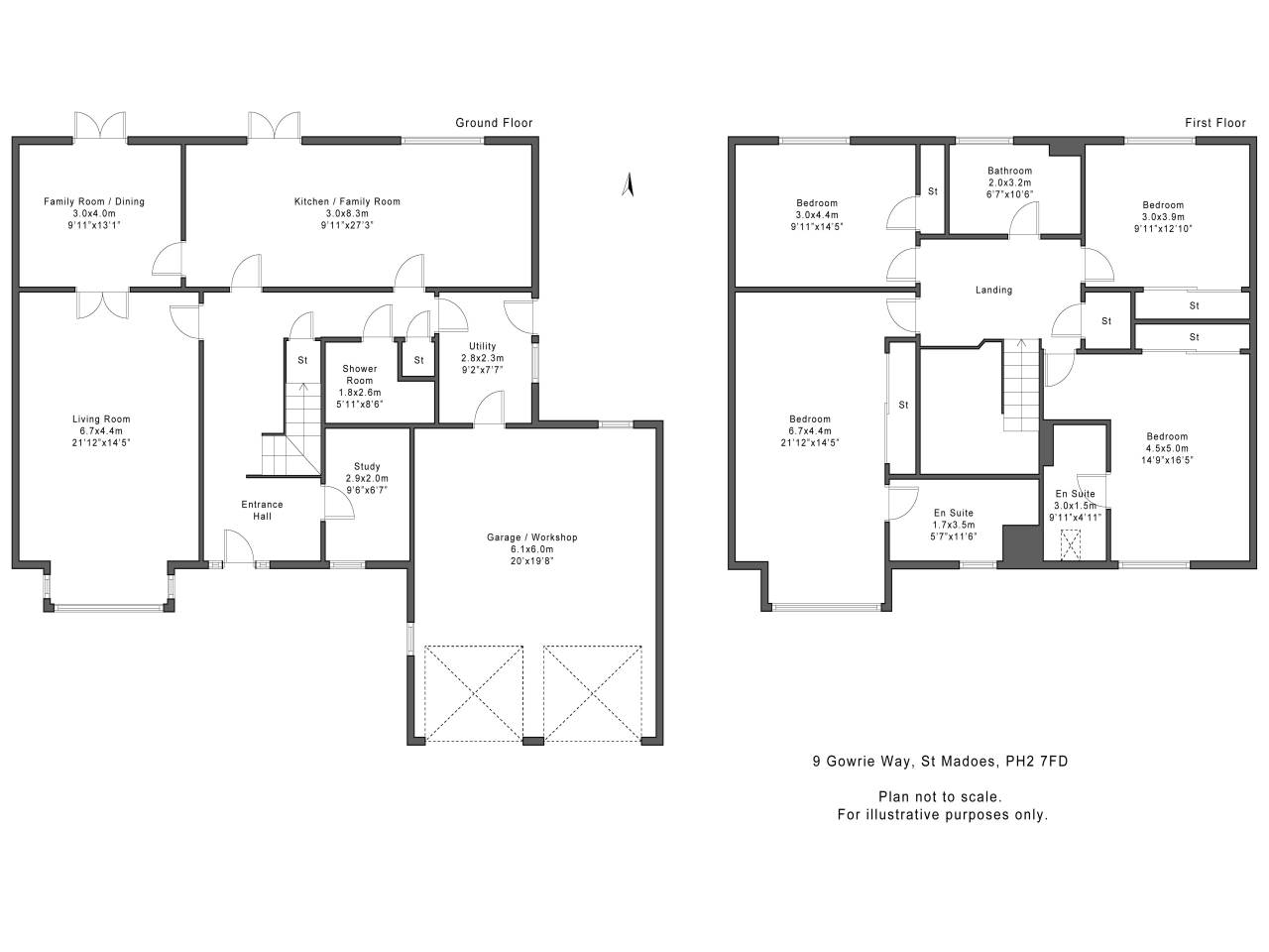 5 Bedrooms Detached house for sale in Gowrie Way, St Madoes, Glencarse PH2