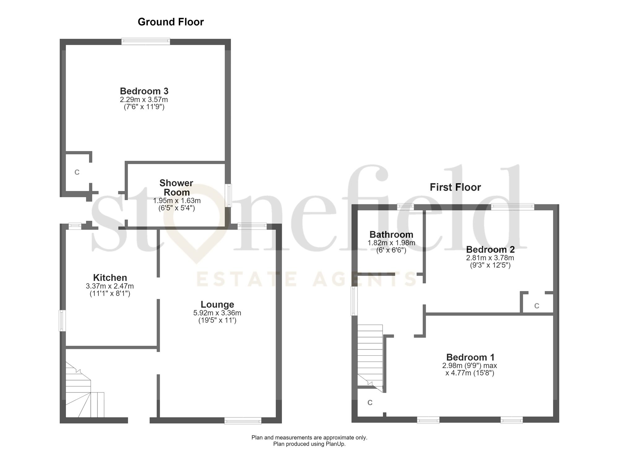 51, Walker Avenue, Troon, KA10 floorplan