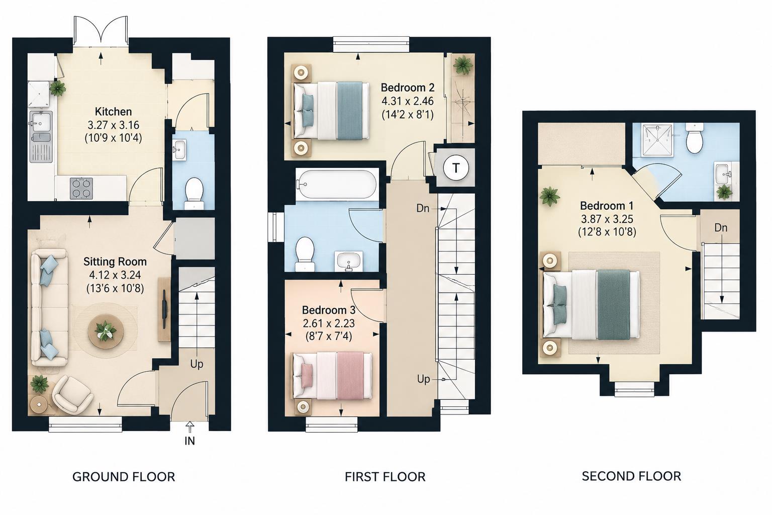 Lambert Gardens, Nottingham floorplan