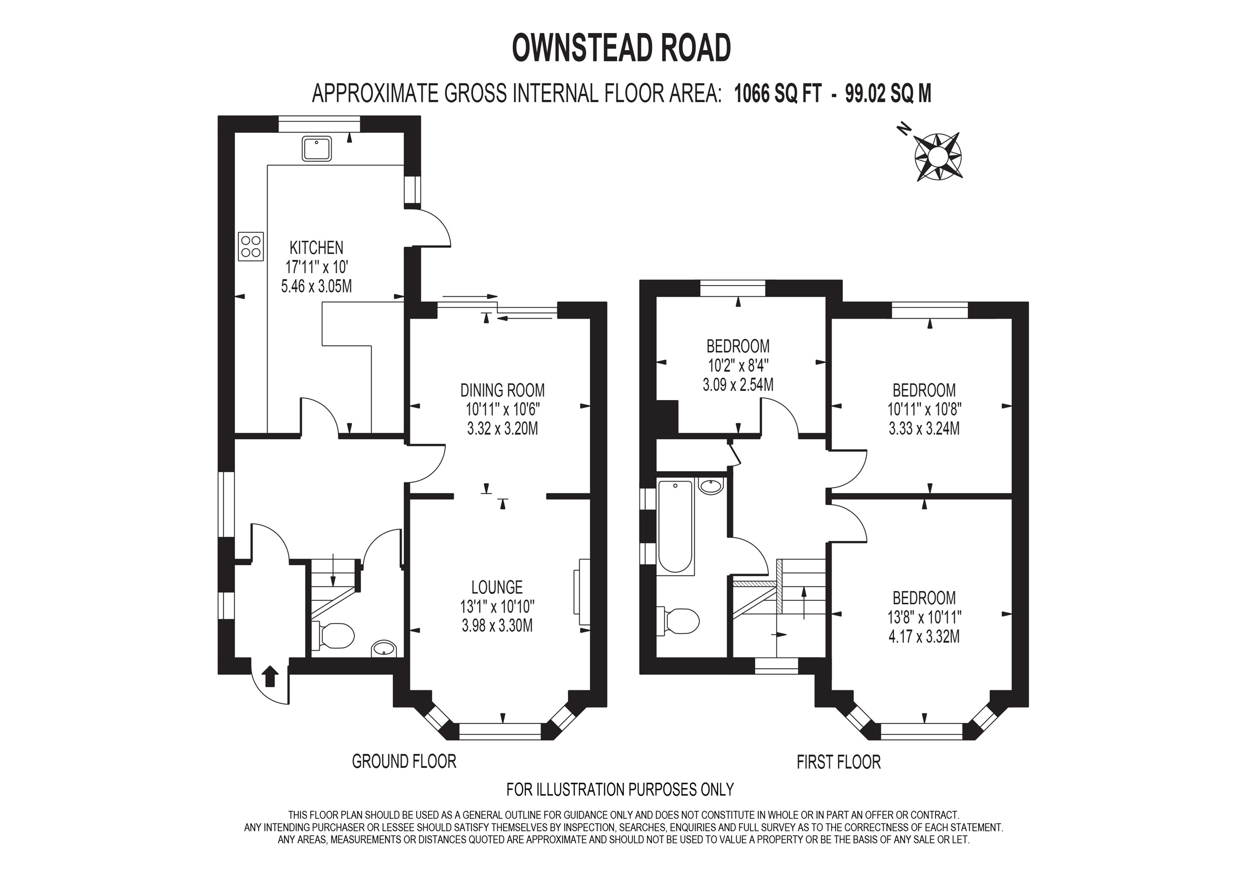 11, Ownstead Gardens, South Croydon floorplan