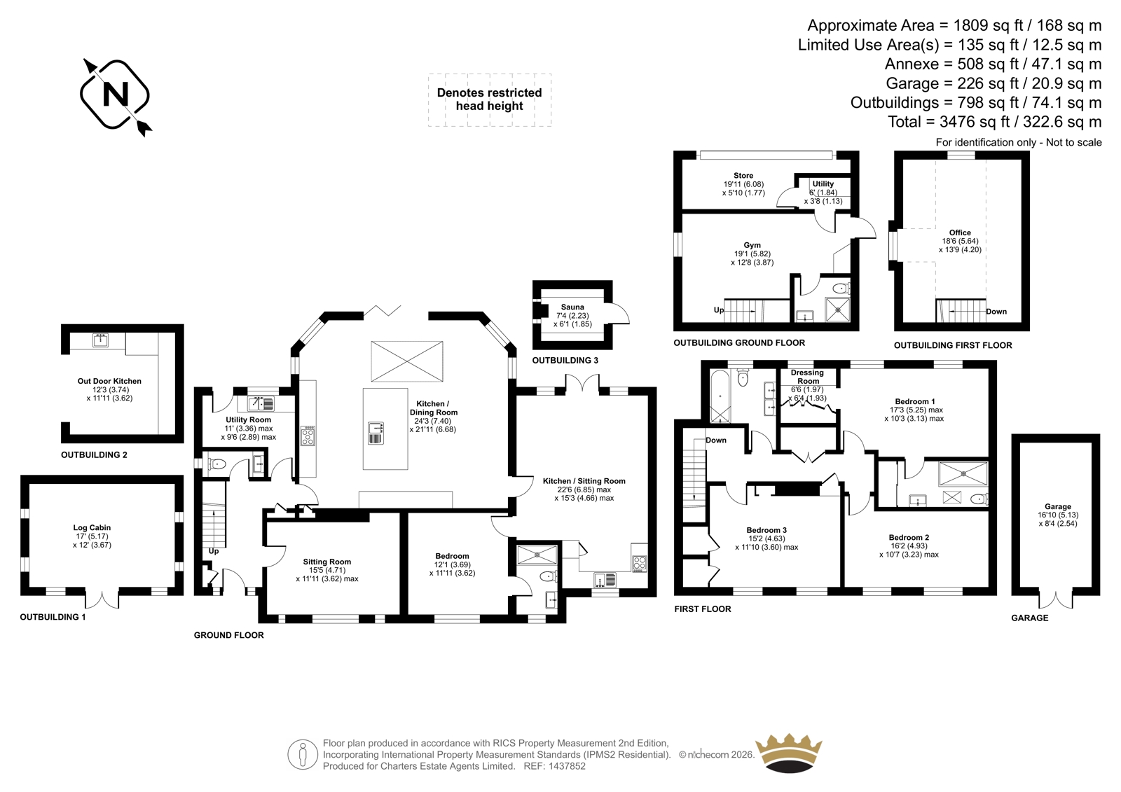135, Reading Road South, Hampshire floorplan